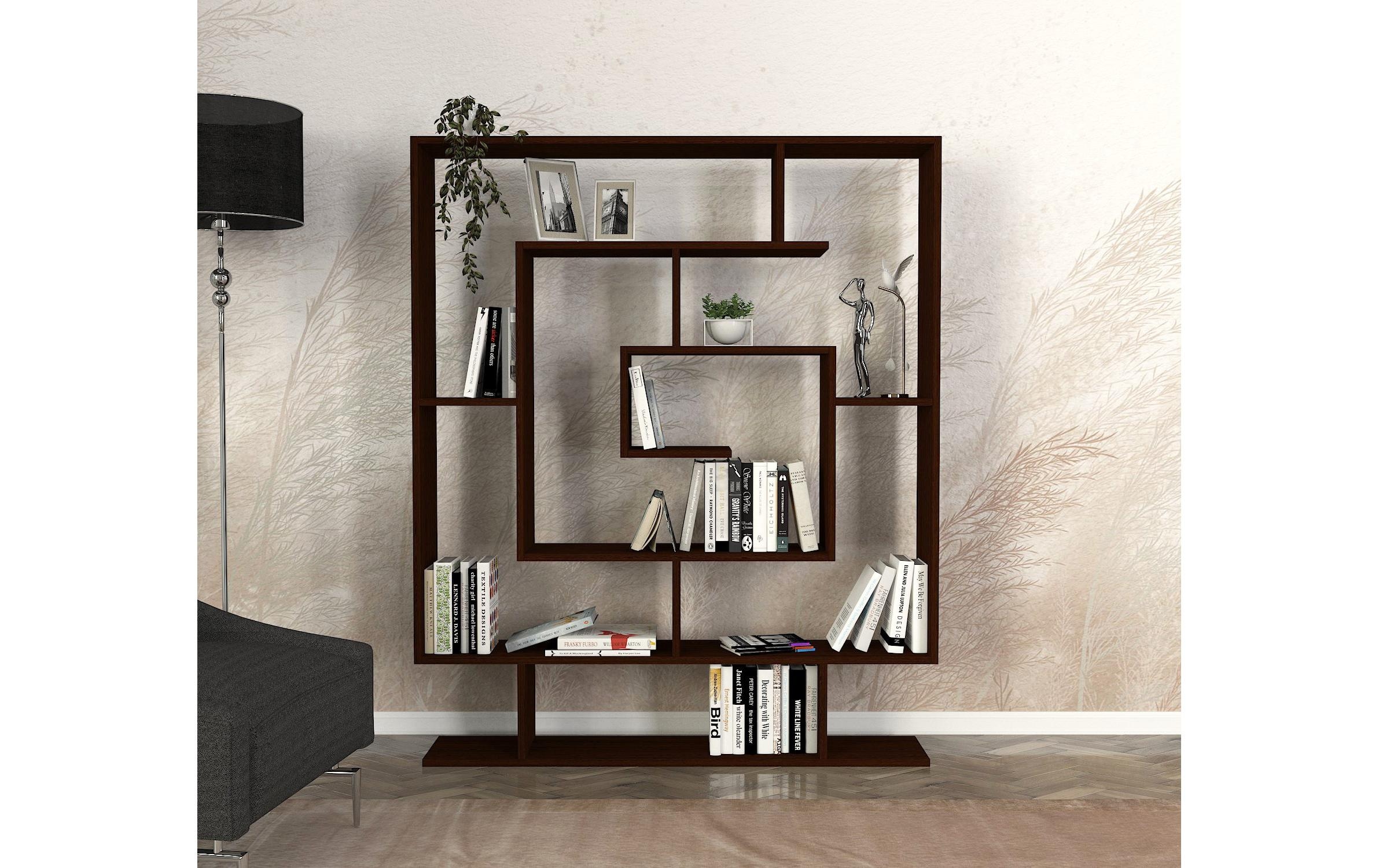 WOODY FASHION Étagère »Regal Sarmasik – Wenge«