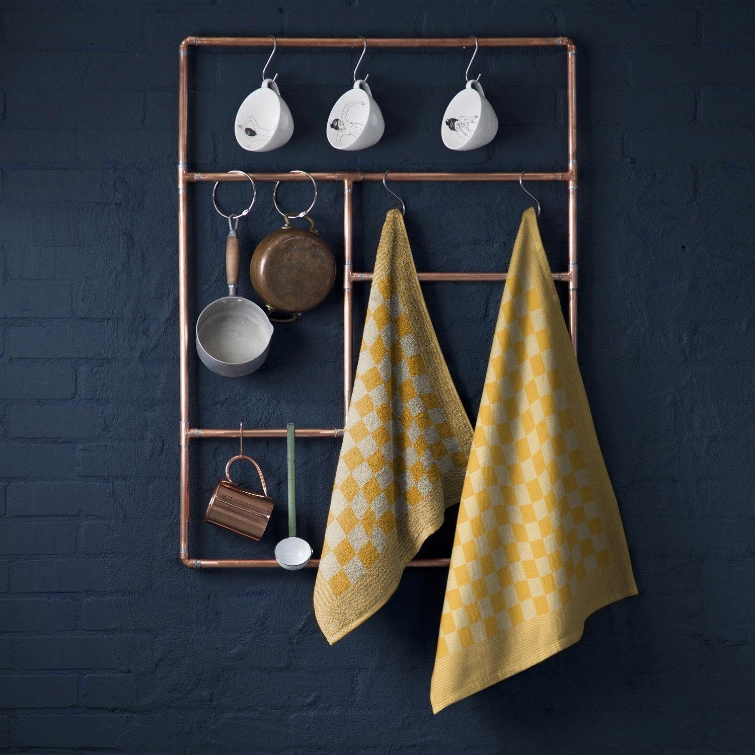 DDDDD Chiffon à vaisselle »Barbeque« Combiset: 2 Küchentücher & 2 Geschirrtücher