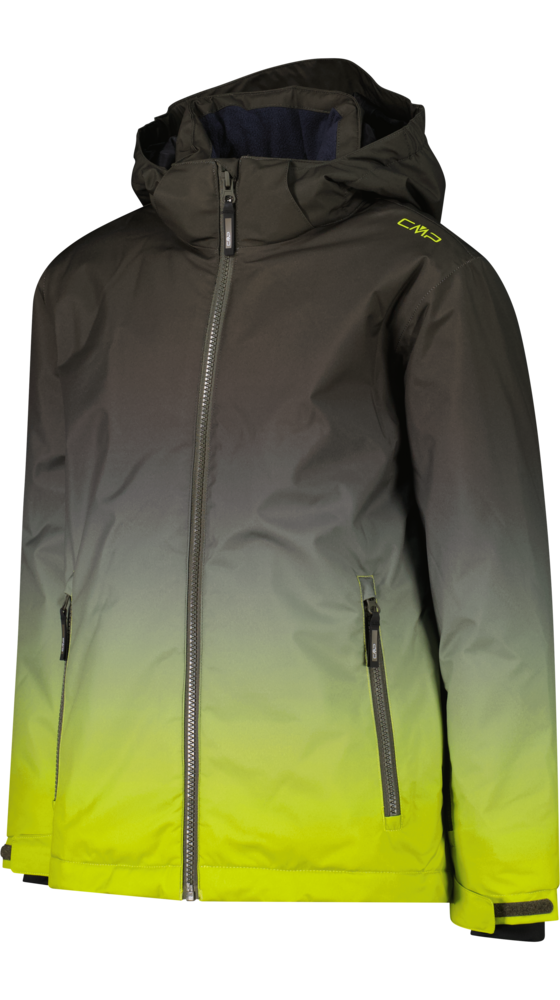 CMP Veste d'hiver »KID JACKET SNAPS HOOD« avec capuche Atmungsaktiv und wasserdicht, abnehmbare Kapuze, für Alpinski-Einsatz