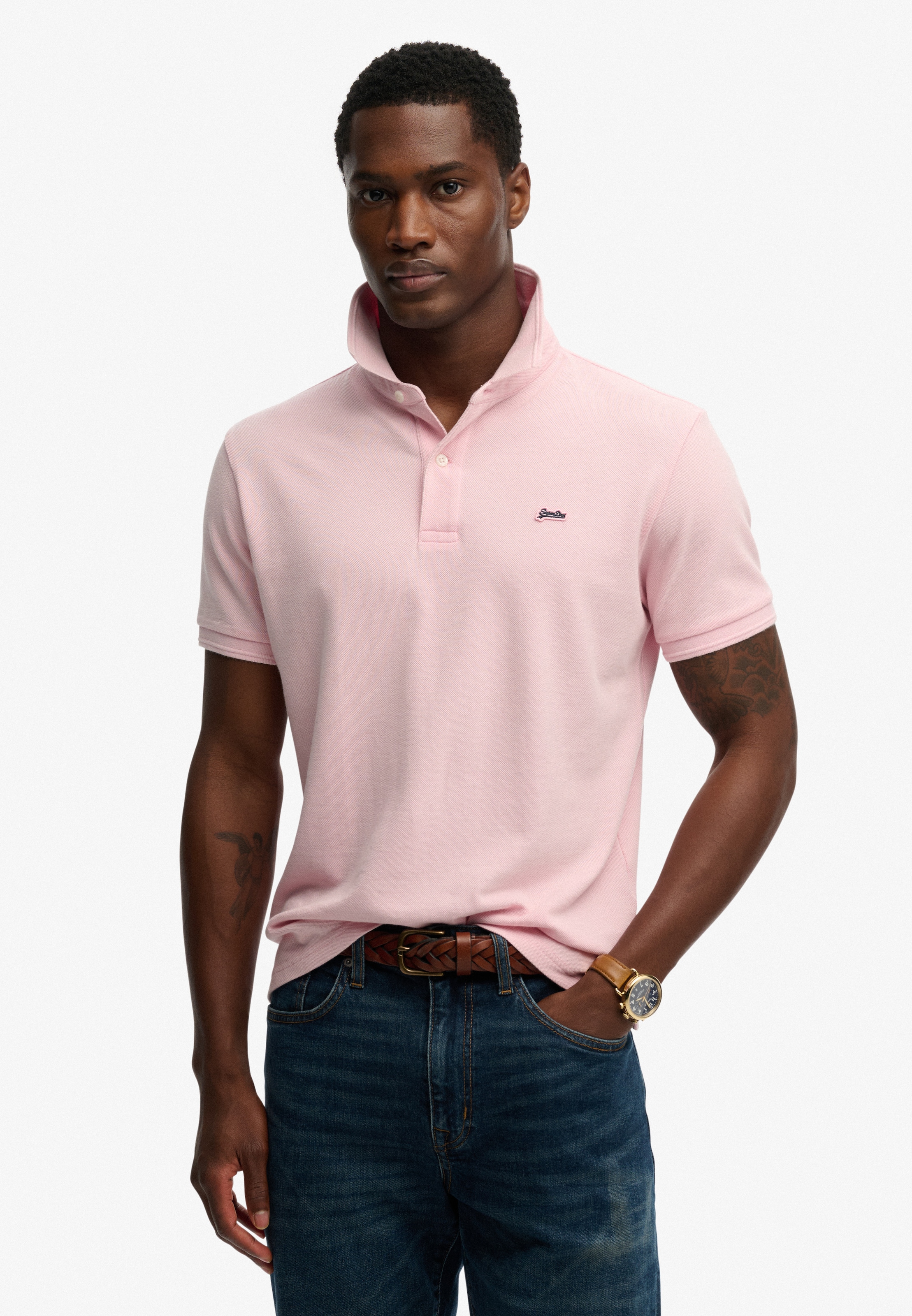 Superdry Polo »CLASSIC PIQUE POLO« coton, coupe décontractée