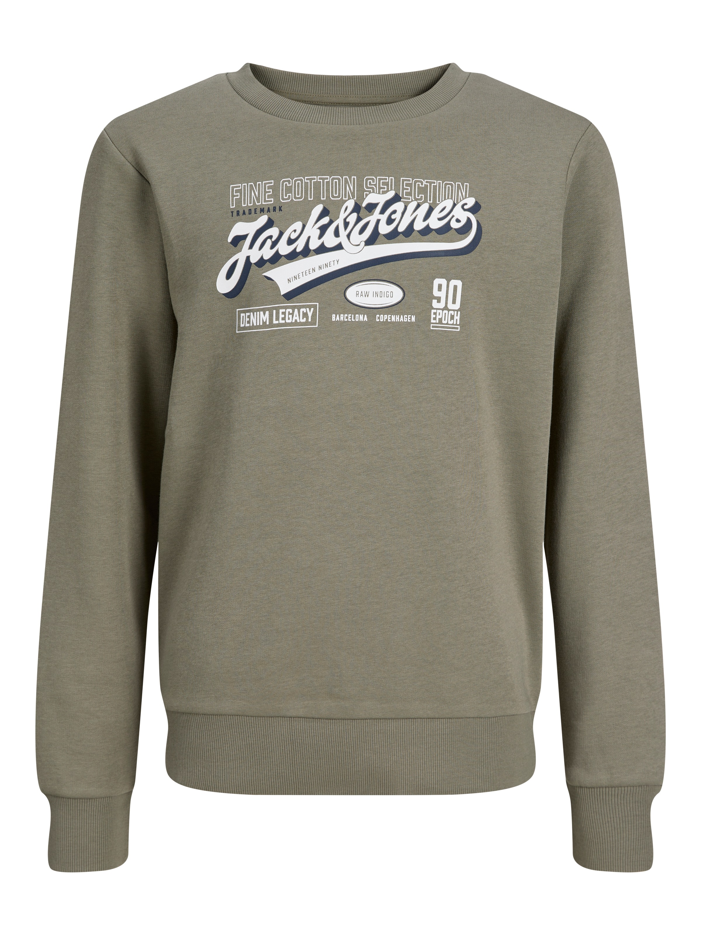 Jack & Jones Junior Sweatshirt »JJELOGO SWEAT CREW 2 COL AW26 SN JNR«, Baumwolle, regular fit

