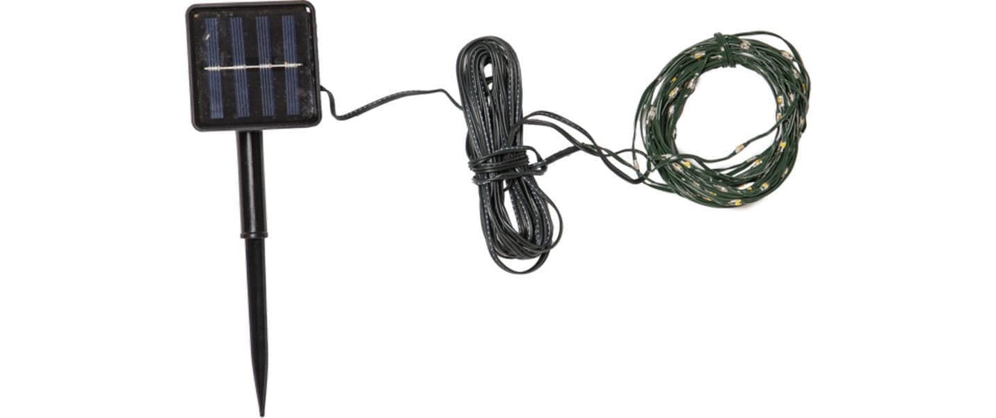 Parforce Traditional Hunting Guirlande lumineuse »Solar Dew Drop Micro, 100 LEDs, 740 cm«