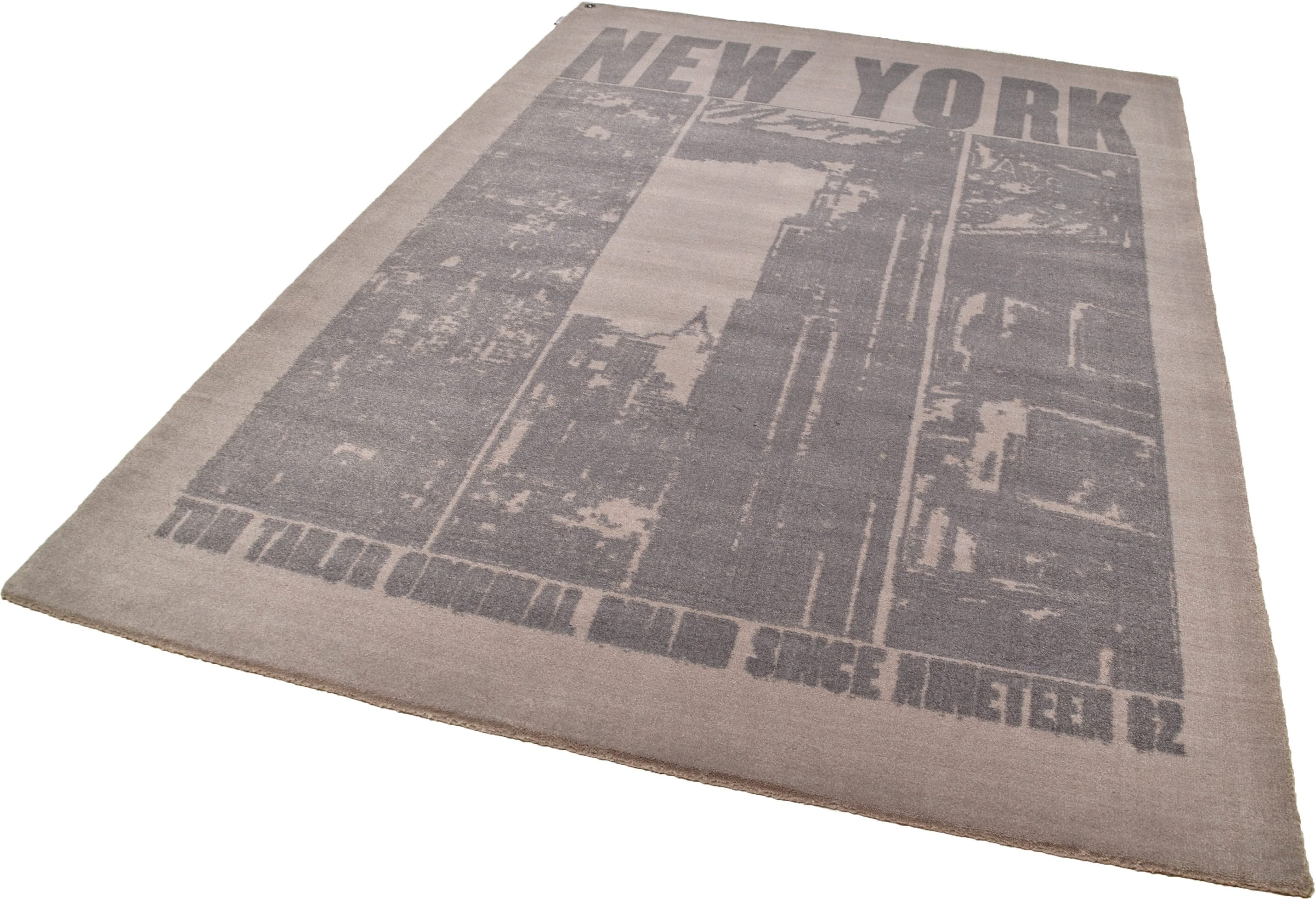 TOM TAILOR HOME Tapis »Happy New York« Rectangulaire 12 mm Höhe modernes Design, ideal im Wohnzimmer & Schlafzimmer
