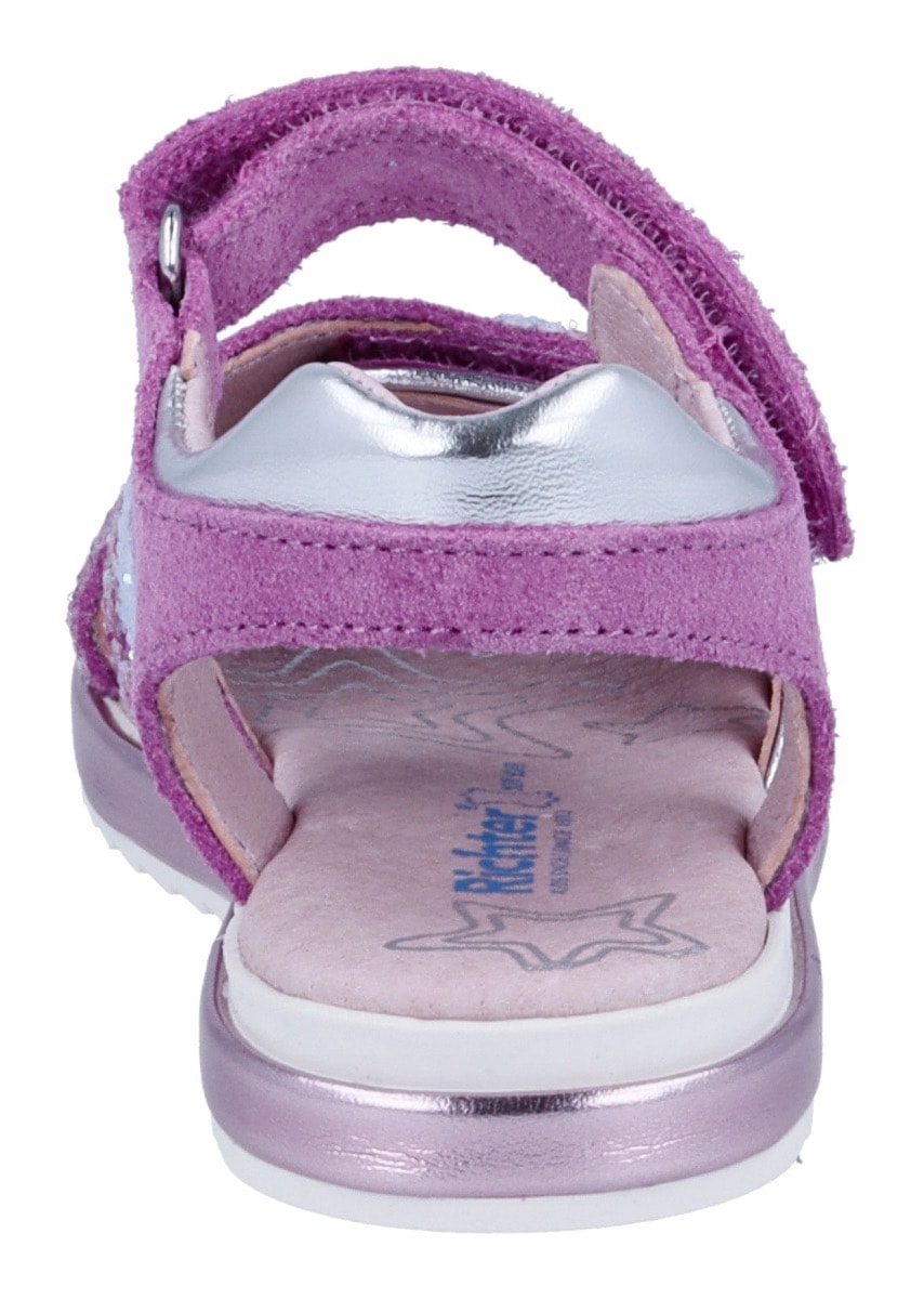 Richter Sandale »Romea«  Klettschuh, Riemchensandale, Grössenschablone zum Download, mit WMS