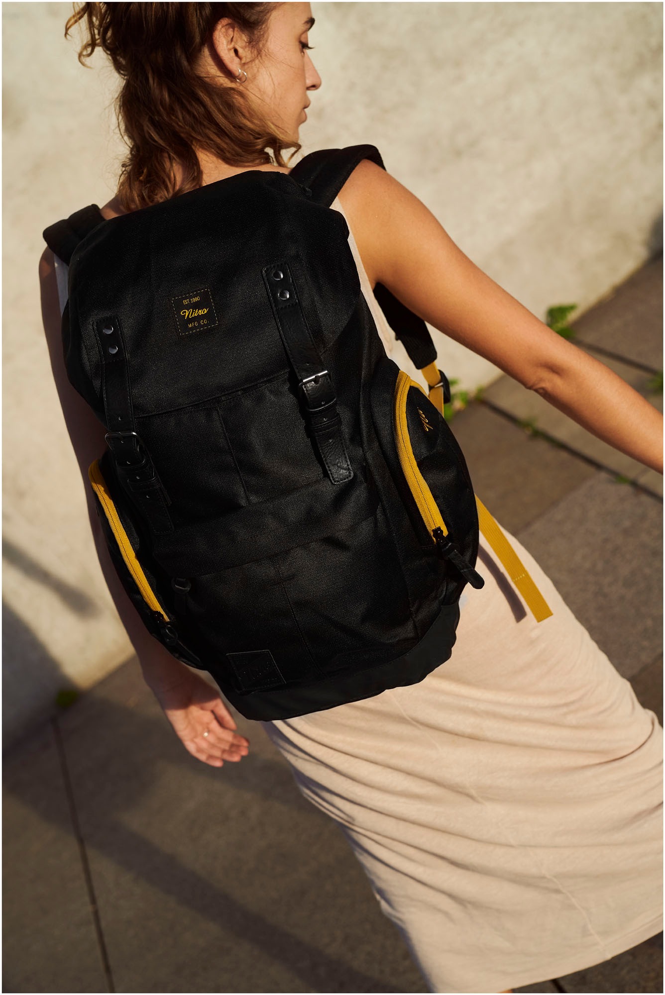 NITRO Freizeitrucksack »Daypacker« mit Laptopfach, Schulrucksack, Wanderrucksack oder Streetpack