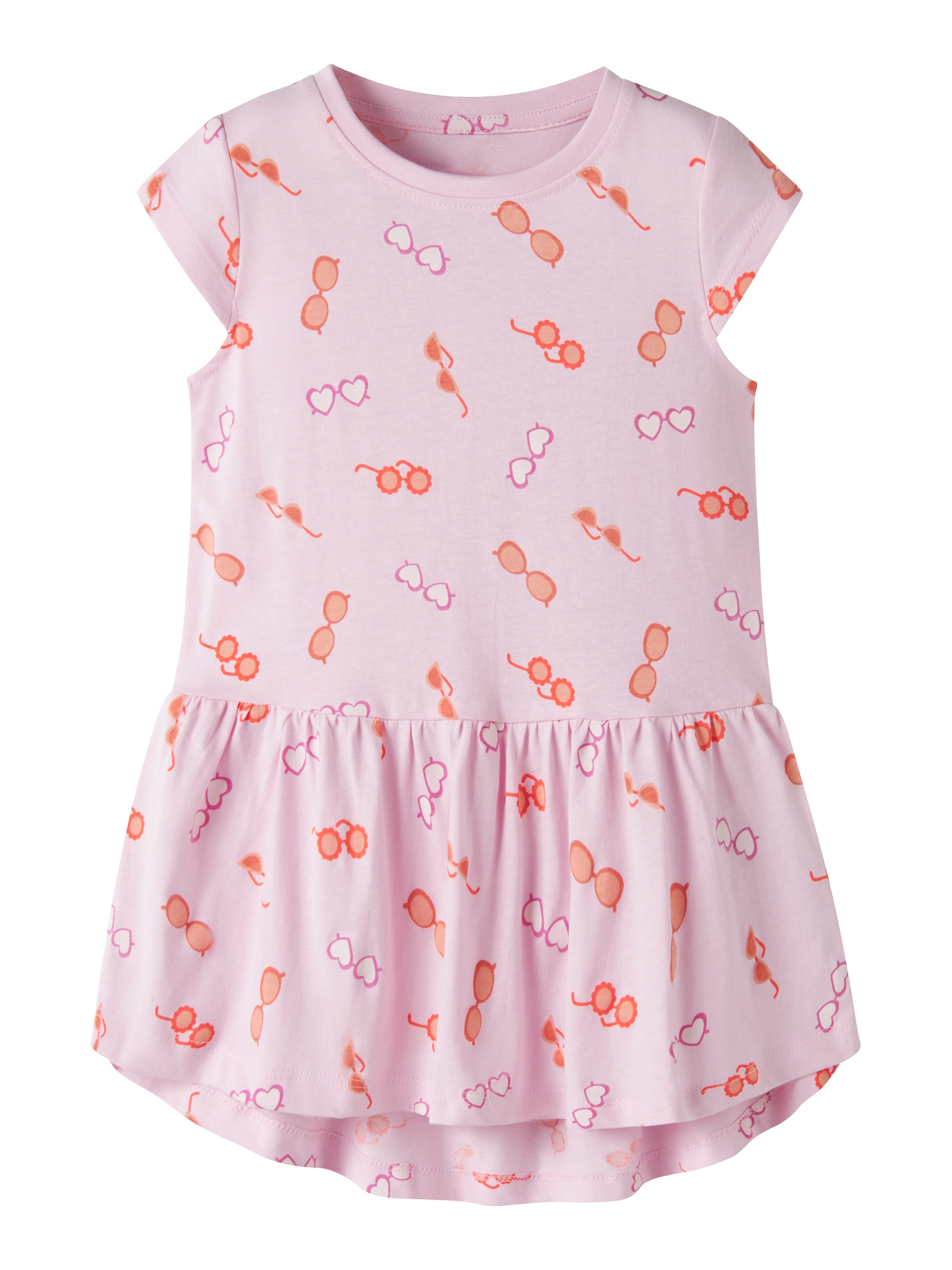 Name It Jerseykleid »NMFVIGGA CAPSL DRESS F1 NOOS« Baumwolle, regular fit