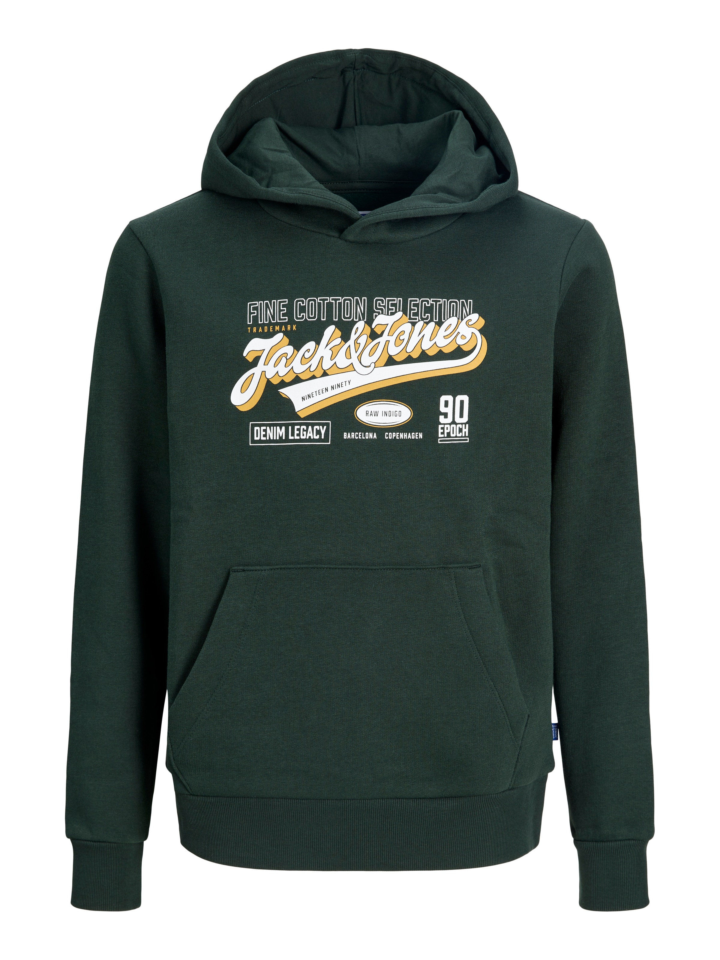 Jack & Jones Junior Kapuzensweatshirt »JJELOGO SWEAT HOOD 2 COL AW26 SN JNR«, Baumwolle, regular fit
