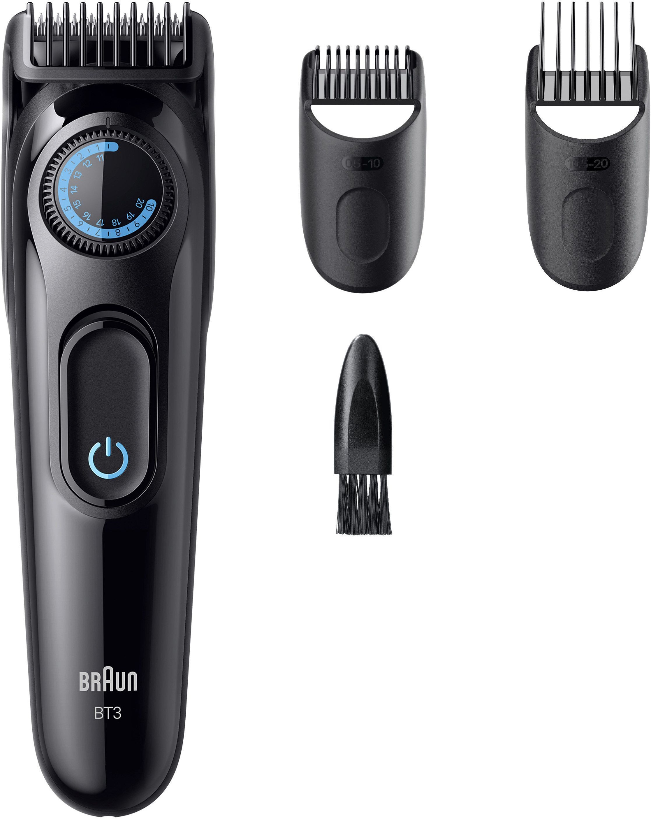 Braun Tondeuse à cheveux »Barttrimmer Series 3 BT3520« lame ultra tranchante, 50 min d'autonomie batterie, 40 réglages de longueur
