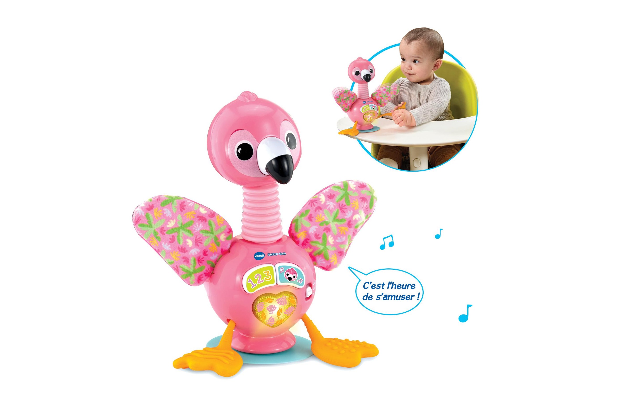 Vtech® Lernspielzeug »Beschäftigungsspielzeug Flamingo rigolo -FR-«
