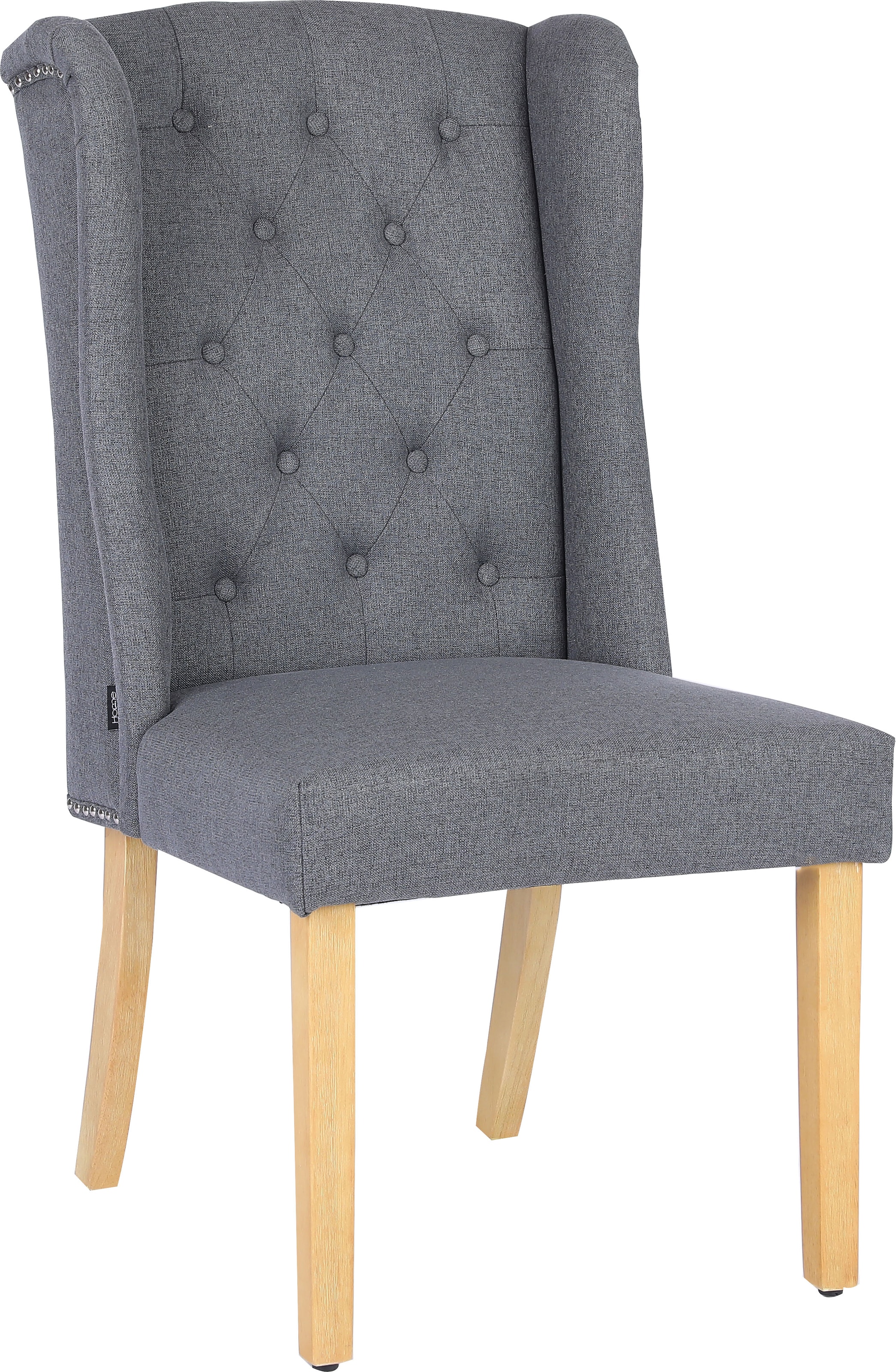 Home affaire Esszimmerstuhl »Liao, TOPSELLER!, OTTOs Choice, 2er-Set« (Set) pflegeleichter Webstoff Bezug, Knopfheftung, Sitzhöhe ca. 50 cm