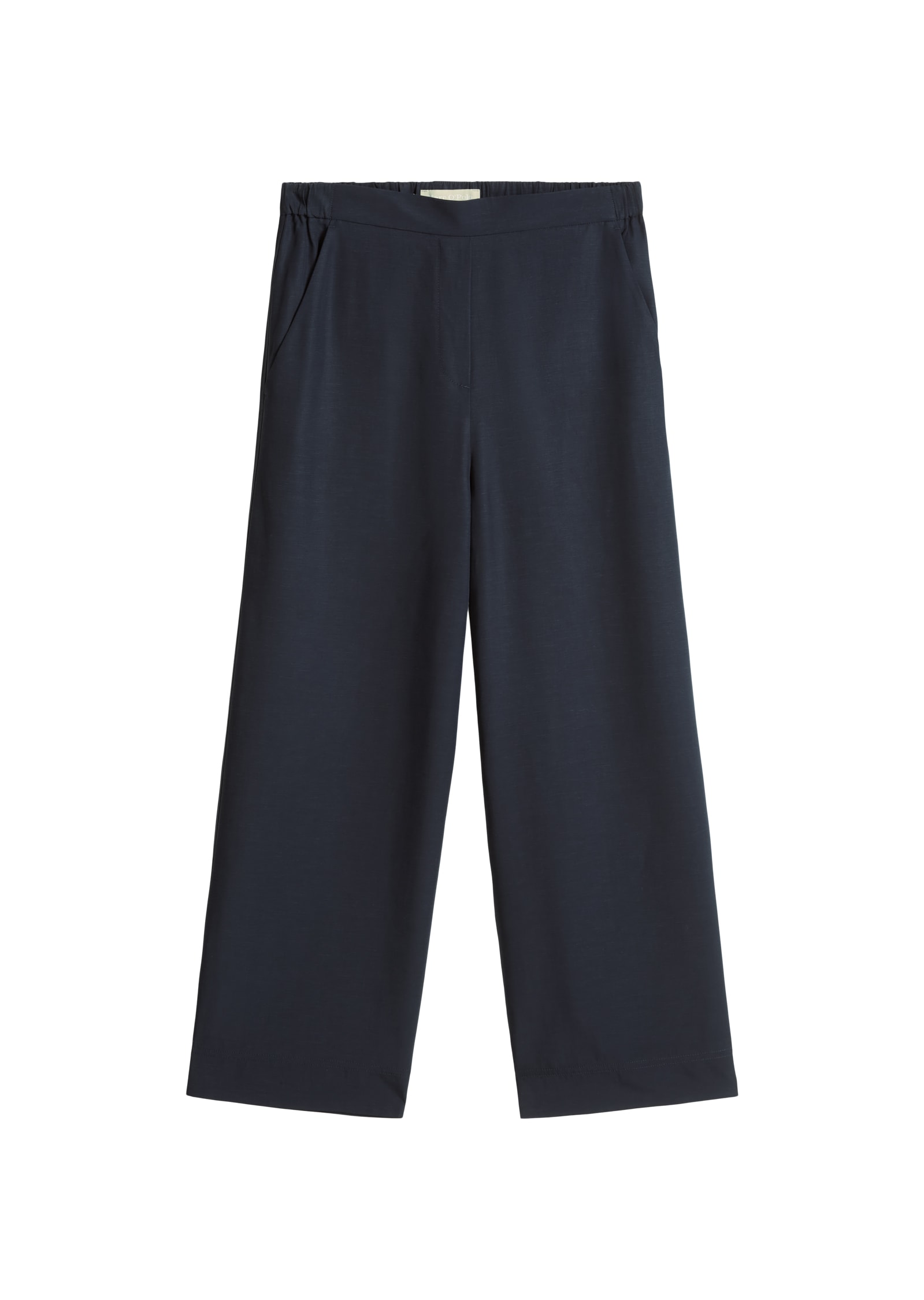 Marc O'Polo Pantalon à taille extensible »MARGO Wide«  Model Margo wide aus Lyocell-Leinen-Mix, elastischer Bund