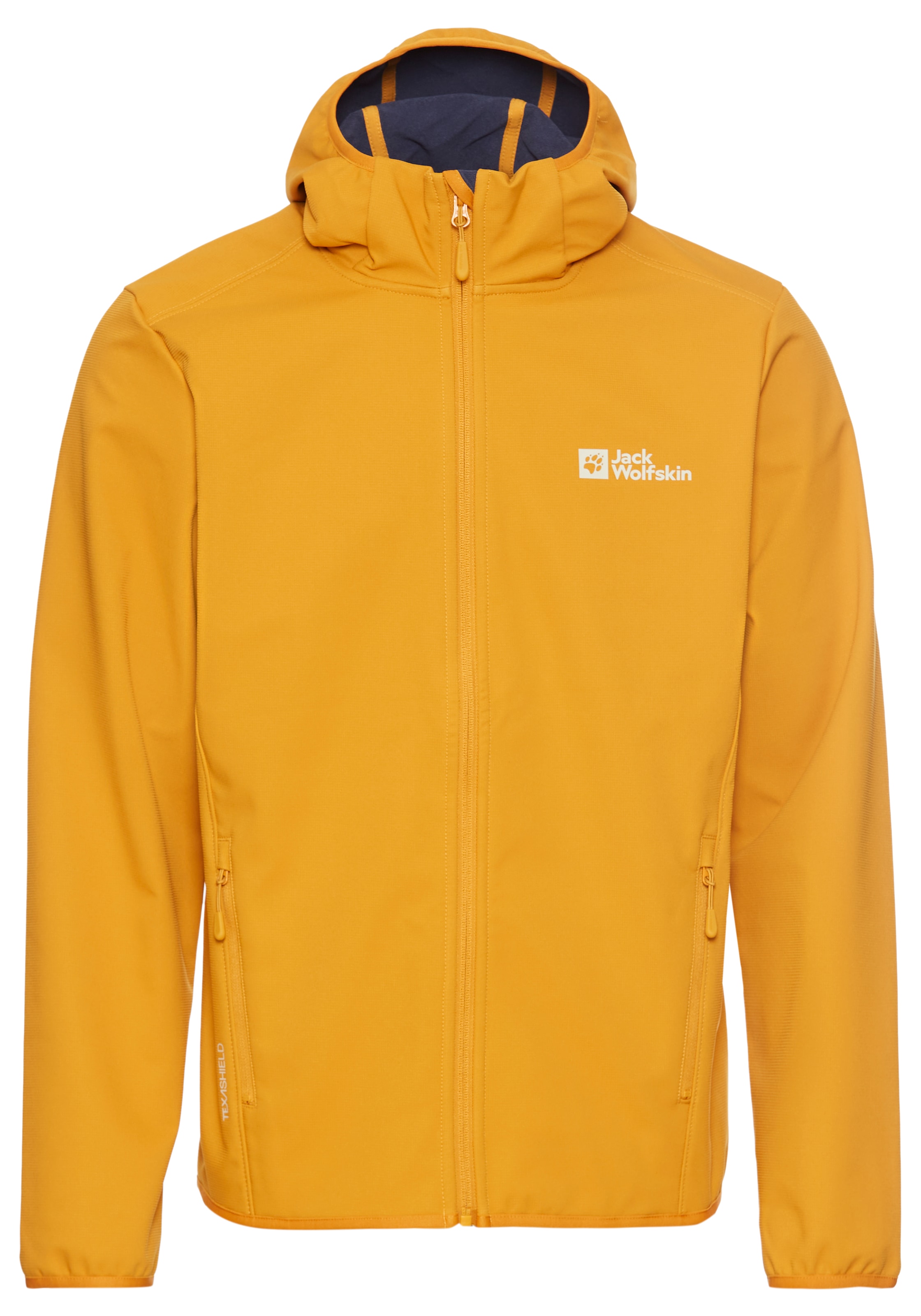 Jack Wolfskin Softshelljacke »BORNBERG HOODY« mit Kapuze Atmungsaktiv, leicht, Übergangsjacke