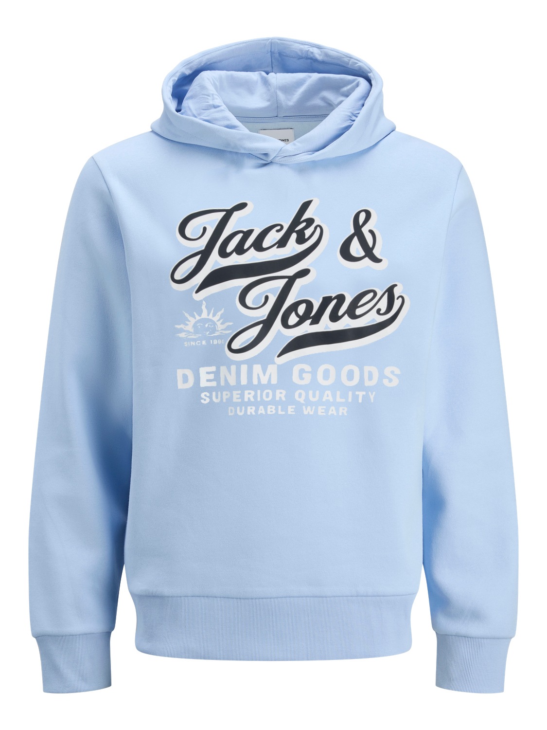 Jack & Jones Junior Kapuzensweatshirt »JJELOGO SWEAT HOOD 2 COL AW25 NOOS JNR«
