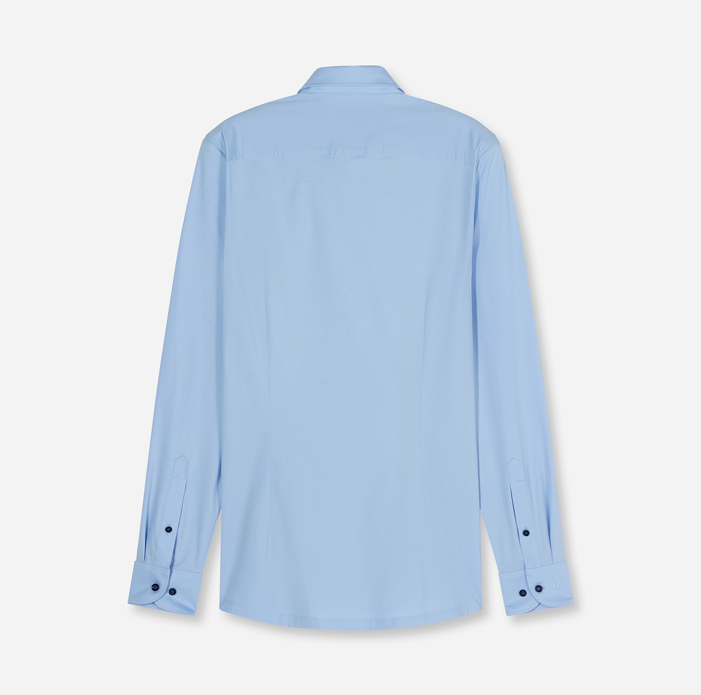 OLYMP Chemise à manches longues »Luxor 24/Seven modern fit Jerseyshirt« en matière sans repassage, top basique élégant avec larges bretelles