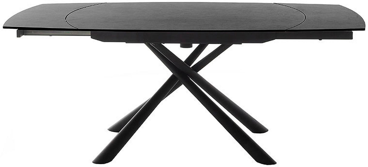 MCA furniture Esstisch »NICOSIA Vierfusstisch 130-190 cm« Einzelstück,  Keramik, Metall, Rotationsauszug, ausziehbar, Tischplatte 11 mm