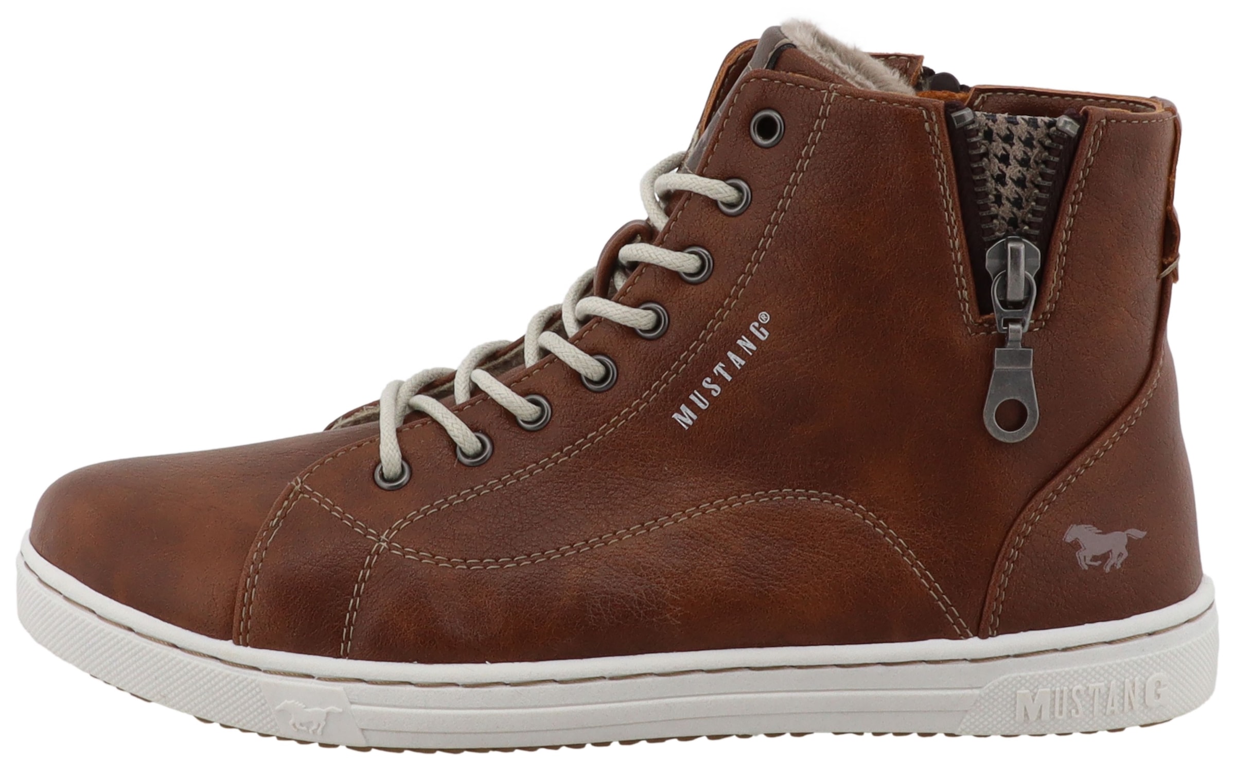 Mustang Shoes Bottes d'hiver »Tuala«  boots à lacets avec fermeture éclair