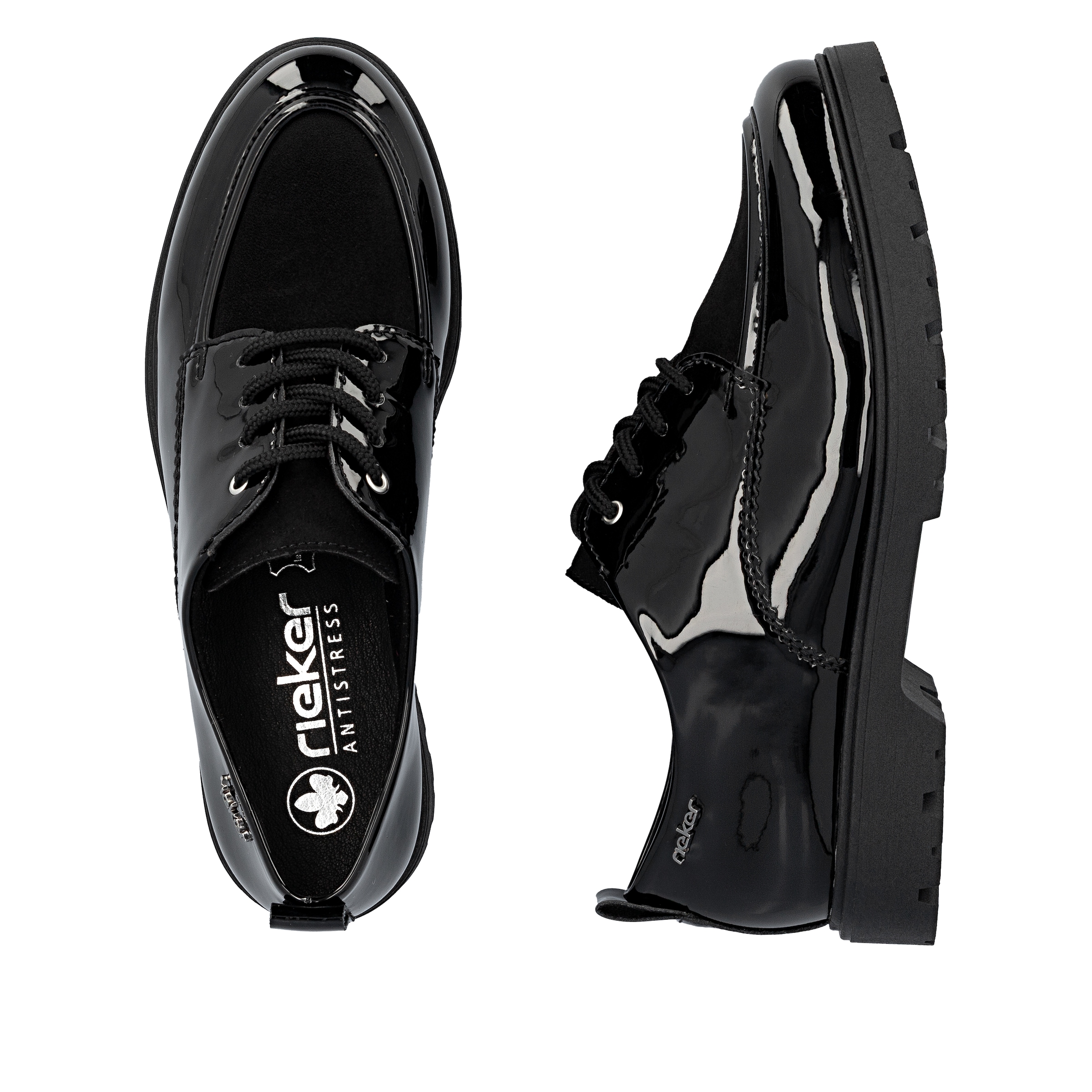 Rieker Chaussure à lacets  Mocassin, chaussure basse, chaussure business avec semelle intérieure souple