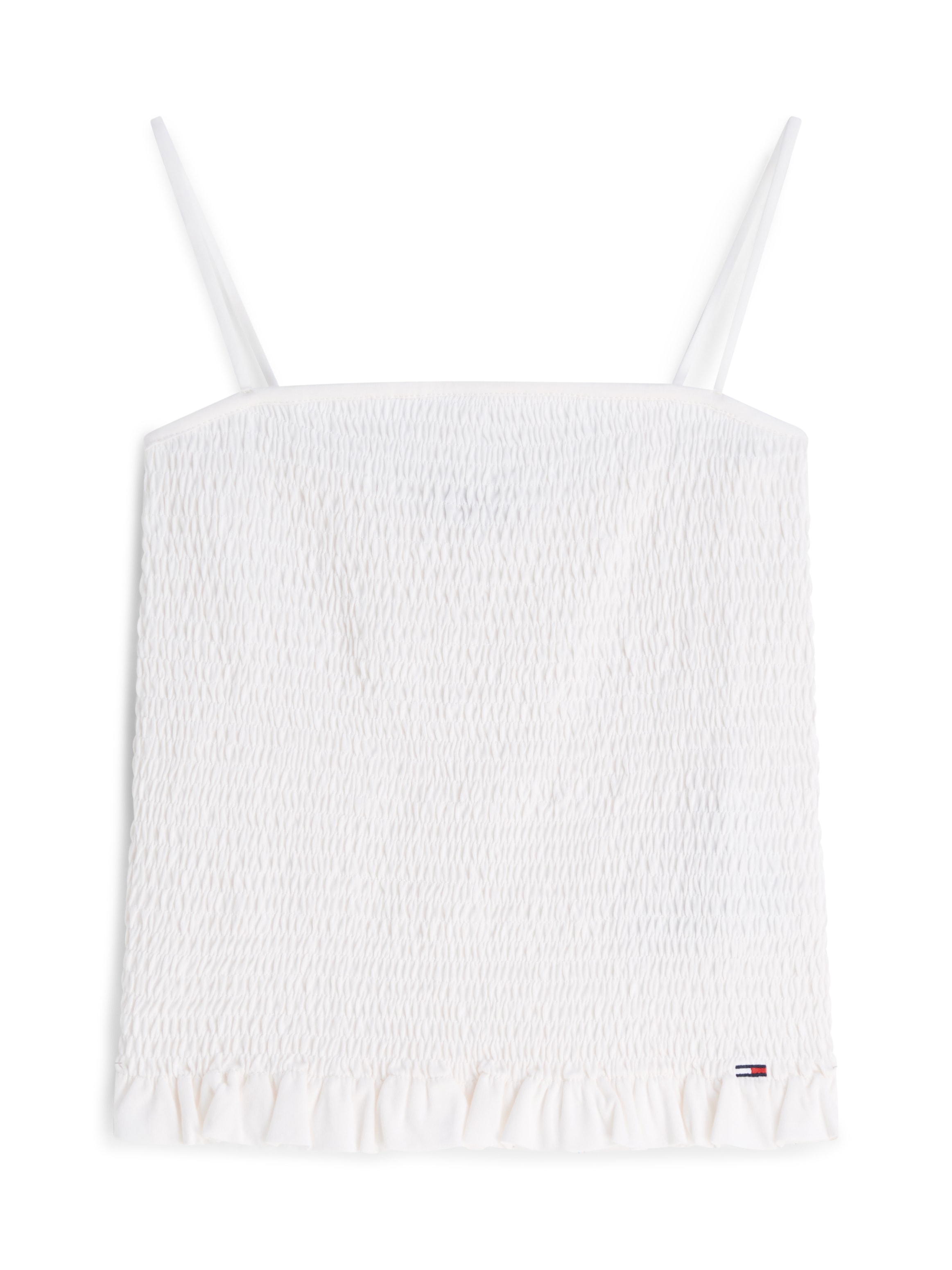 Tommy Jeans Smoktop »TJW SLIM SMOCK STRAPPY TOP« Baumwollmischung, slim fit