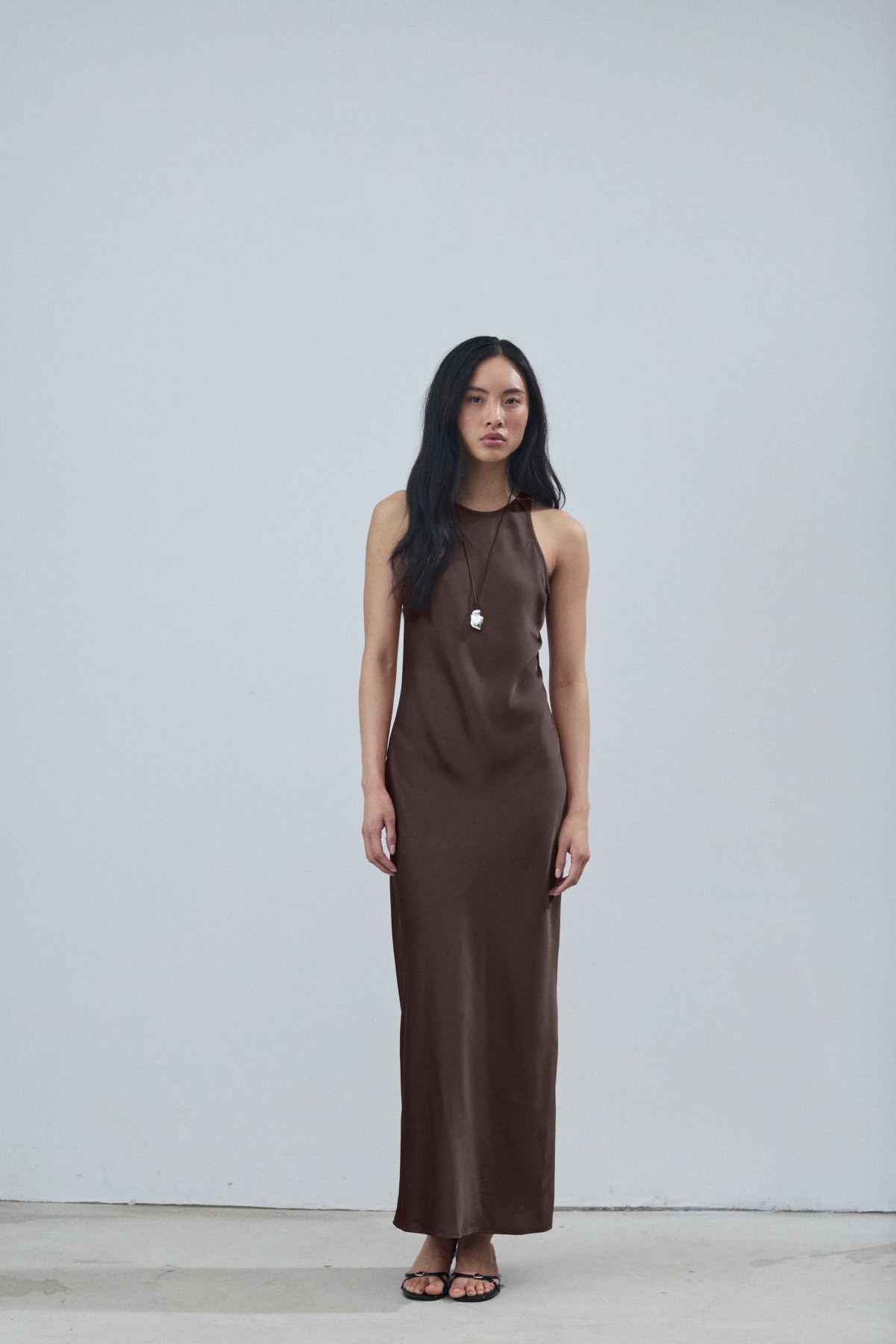 Vila Maxi robe »VIRAVENNA S/L ANKLE DRESS - NOOS/OC« Kunstfaser, regular fit