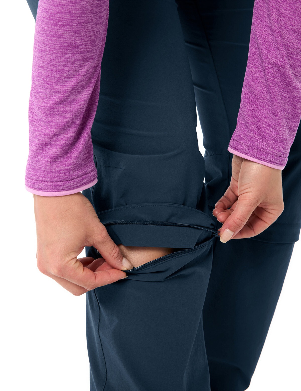VAUDE Pantalon zip-off »WOMEN'S FARLEY STRETCH ZO CAPRI PANTS«  bequeme Passform, für sportliche Aktivitäten und Outdoor