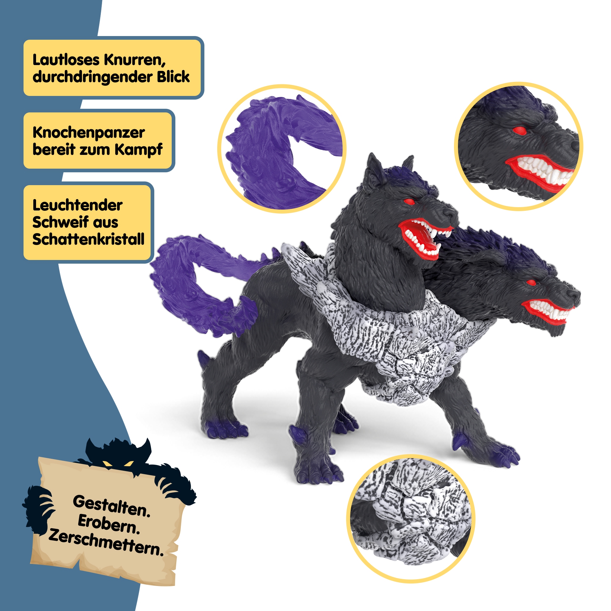 Schleich® Monde de jeu »ELDRADOR® CREATURES, BattleCave Arena: Lava vs. Schatten (42673)«