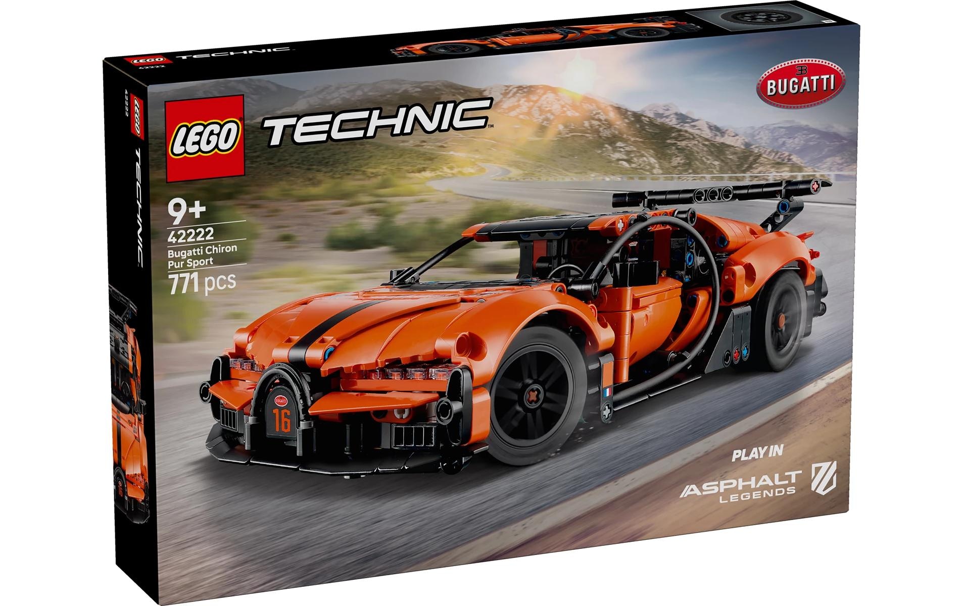   Pions de construction »Technic Bugatti Chiron Pur Sport Hypercar 42222« Kategorie: Fahrzeug