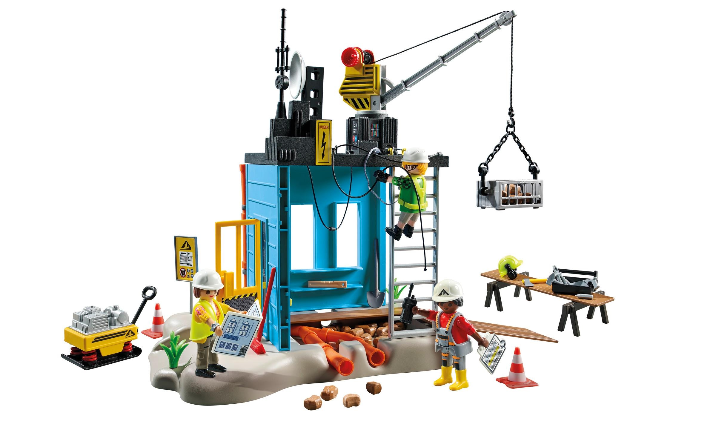 Playmobil® Spielbausteine »My Life Baustelle 71650«