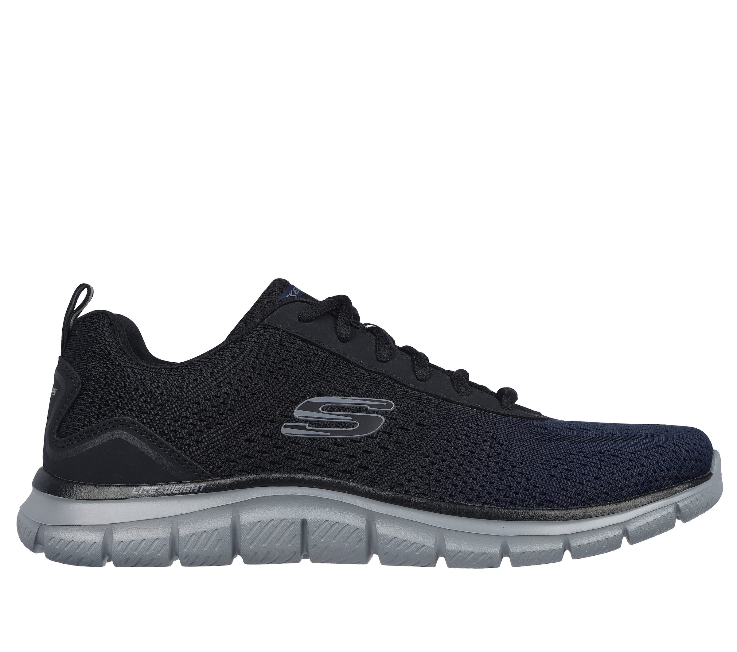Skechers Sneakers »TRACK-RIPKENT«  chaussure de loisir, chaussure basse, chaussure à lacets en fabrication vegan
