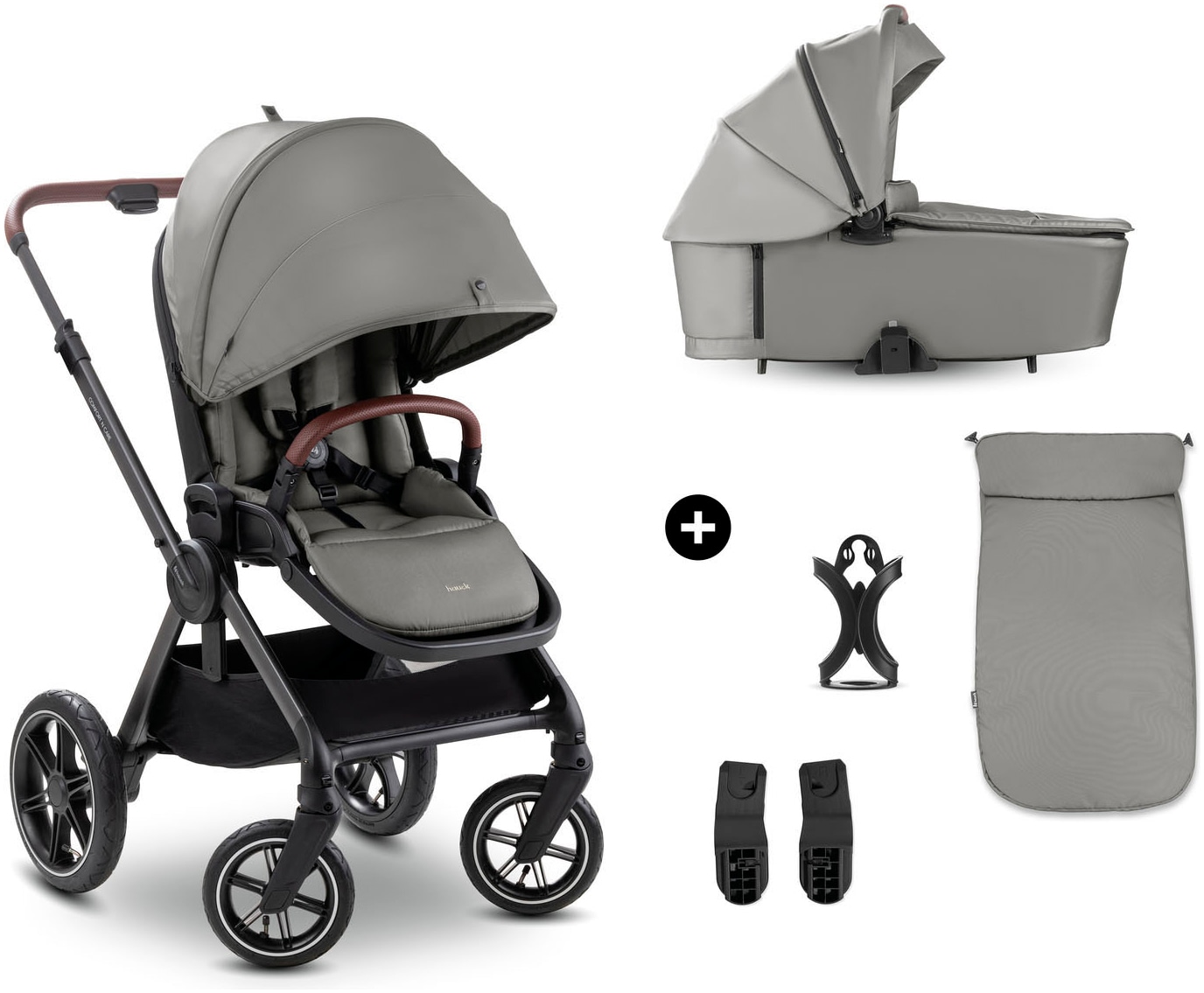 Hauck Kombi-Kinderwagen »Comfort N Care Air« 22 kg Belastbarkeit bis 22 kg