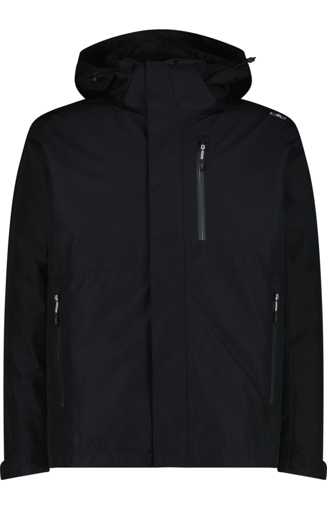 CMP Veste fonctionnelle 3 en 1 »MAN JACKET ZIP HOOD DETACHABLE INN.JACKET« 2 cuis tlg. avec capuche design en 2 pièces, avec veste intérieure amovible, style sportif