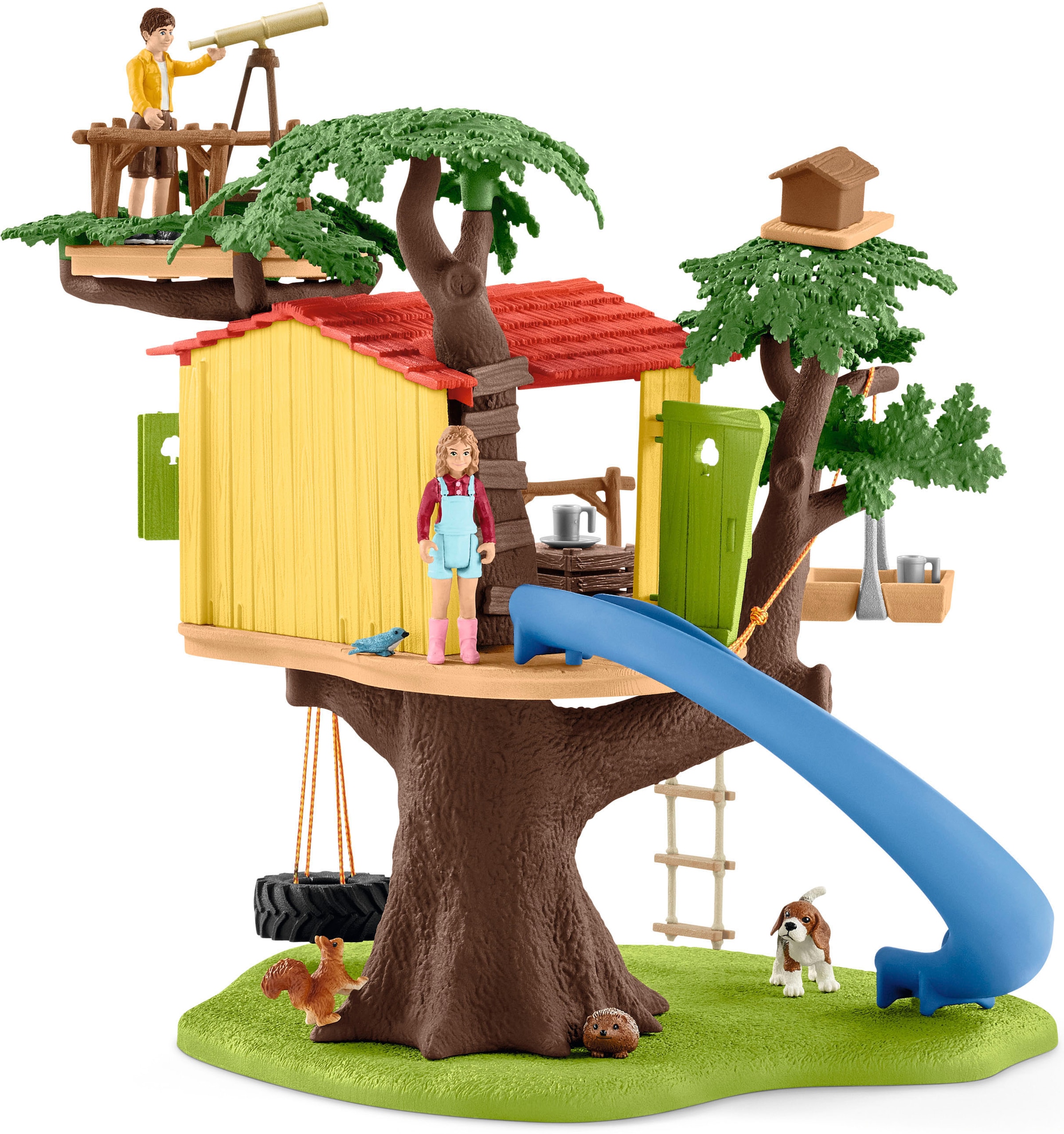 Schleich® Spielwelt »FARM WORLD, Abenteuer Baumhaus (42408)« Made in Europe