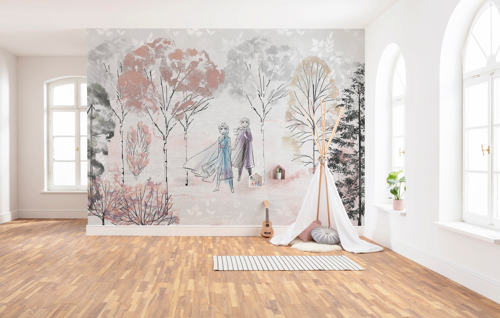 Komar Vliestapete »Digitaldruck Vlies -  Frozen Nature Spirit - Grösse 400 x 280 cm« bedruckt glatt Kinderzimmer
