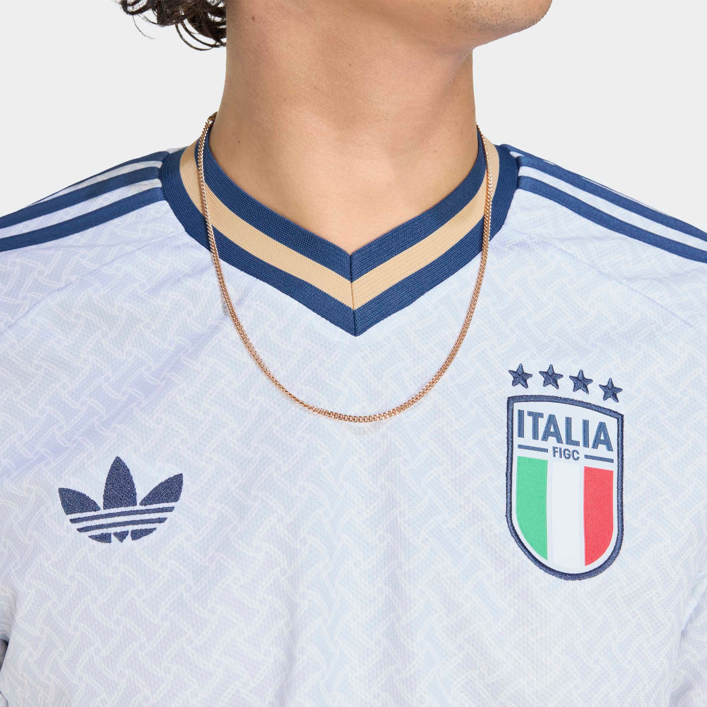 adidas Performance Maillot de foot »FIGC A JSY« Col rond, en polyester, avec technologie Climacool®