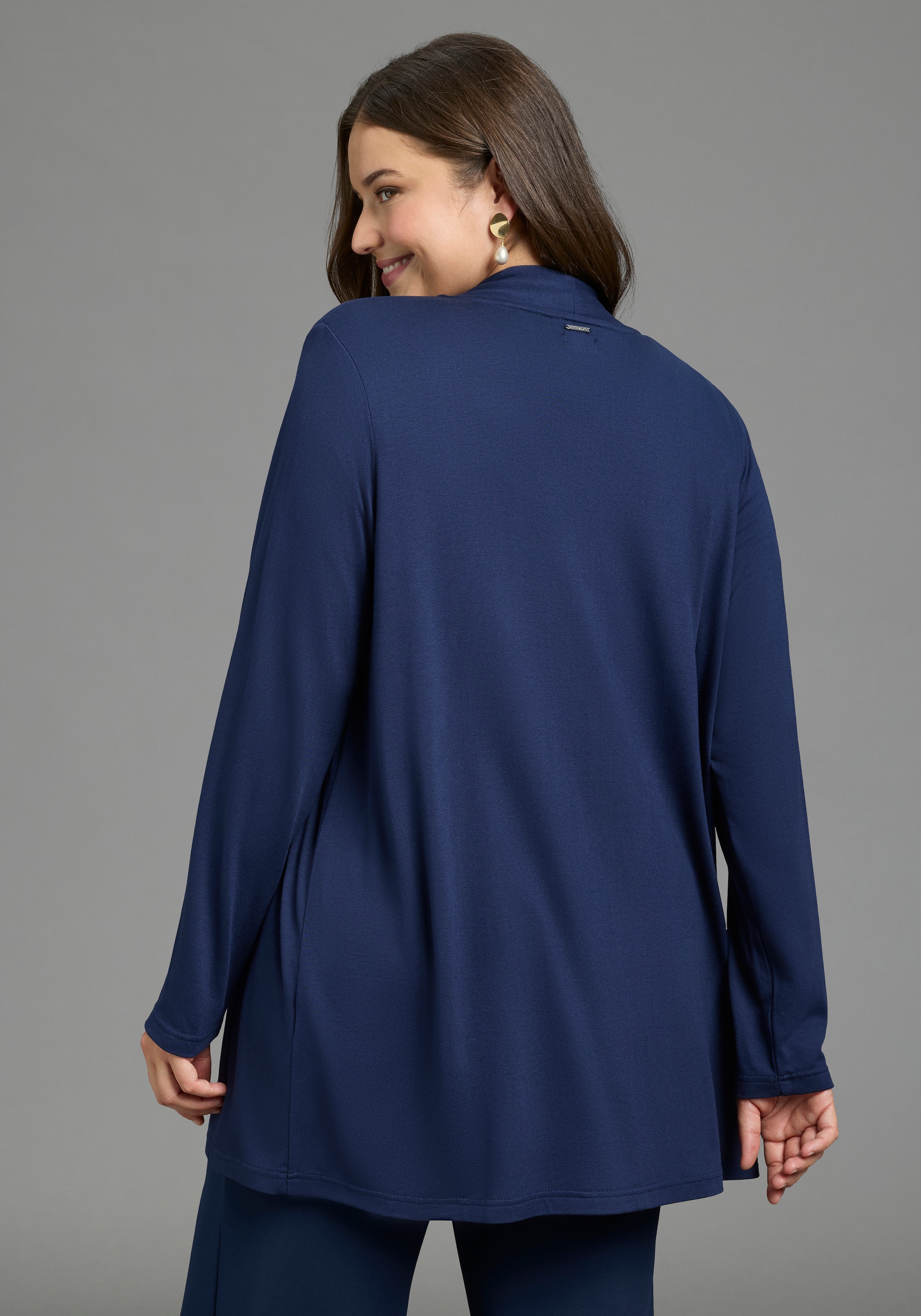 Laura Scott CURVE Veste en tricot »Grosse Grössen« en matière jersey fluide agréable