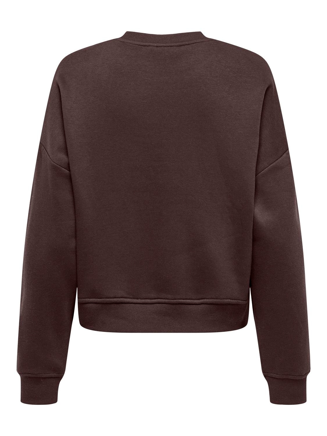 ONLY Sweat-shirt »ONLSWEAT L/S CREW OVERSIZE SWT«, Baumwollmischung, loose fit, Rundhals
