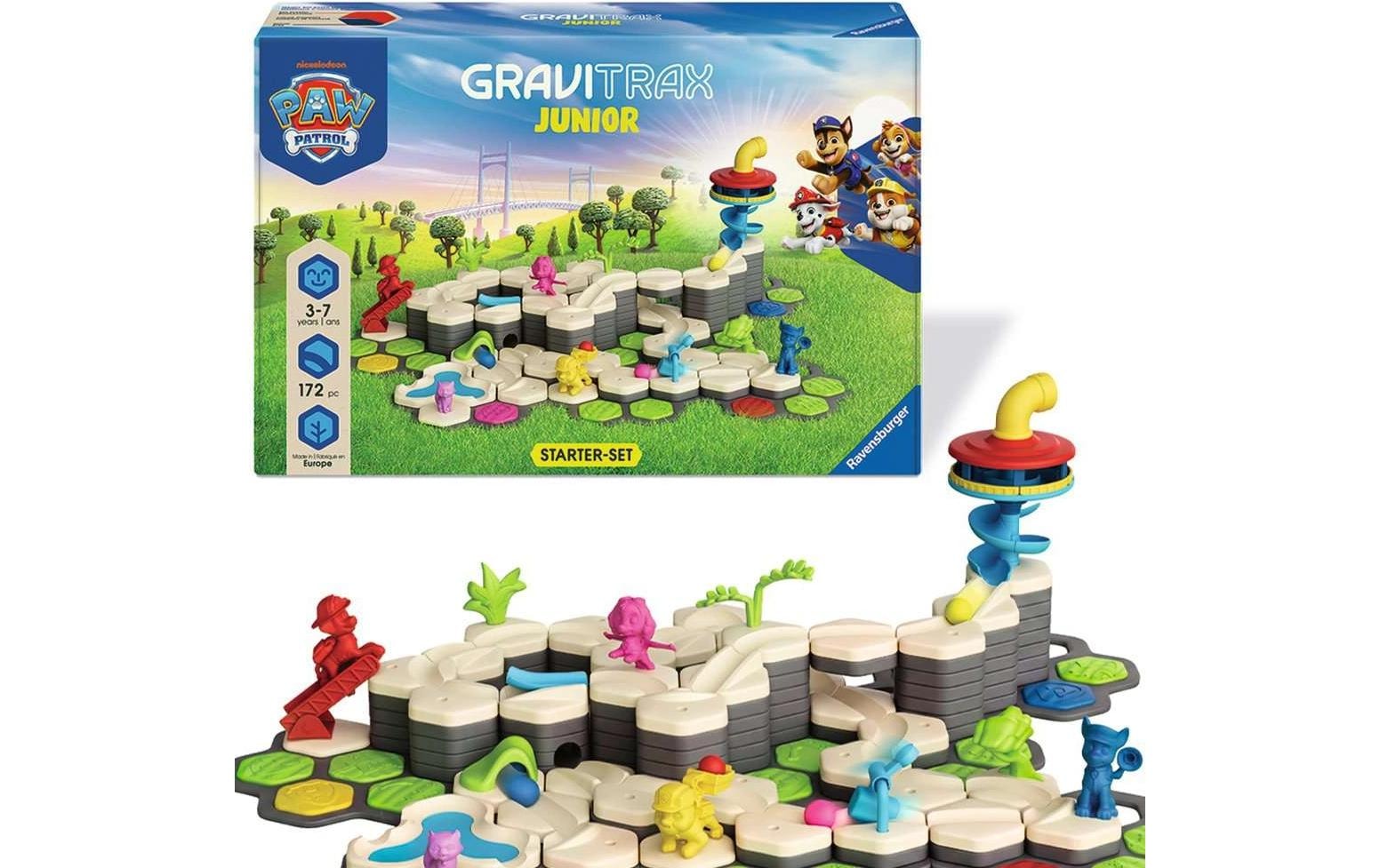 Ravensburger Kugelbahn »Kugelbahn GraviTrax Junior Paw Patrol – Starter-Set XXL«