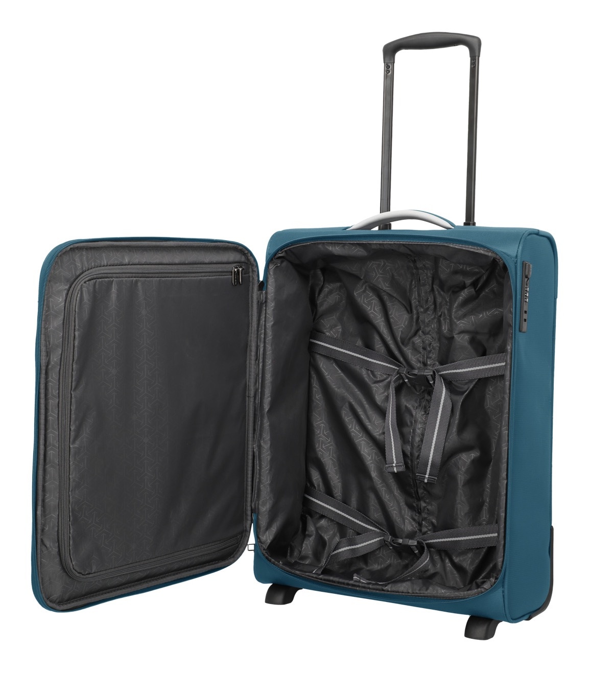 travelite Handgepäck-Trolley »JETPACK Multi 2 Cabin Handgepäck Koffer« 41 l 2 Rollen Weichgepäck, passend für Ryanair, Condor und viele gängige Airlines