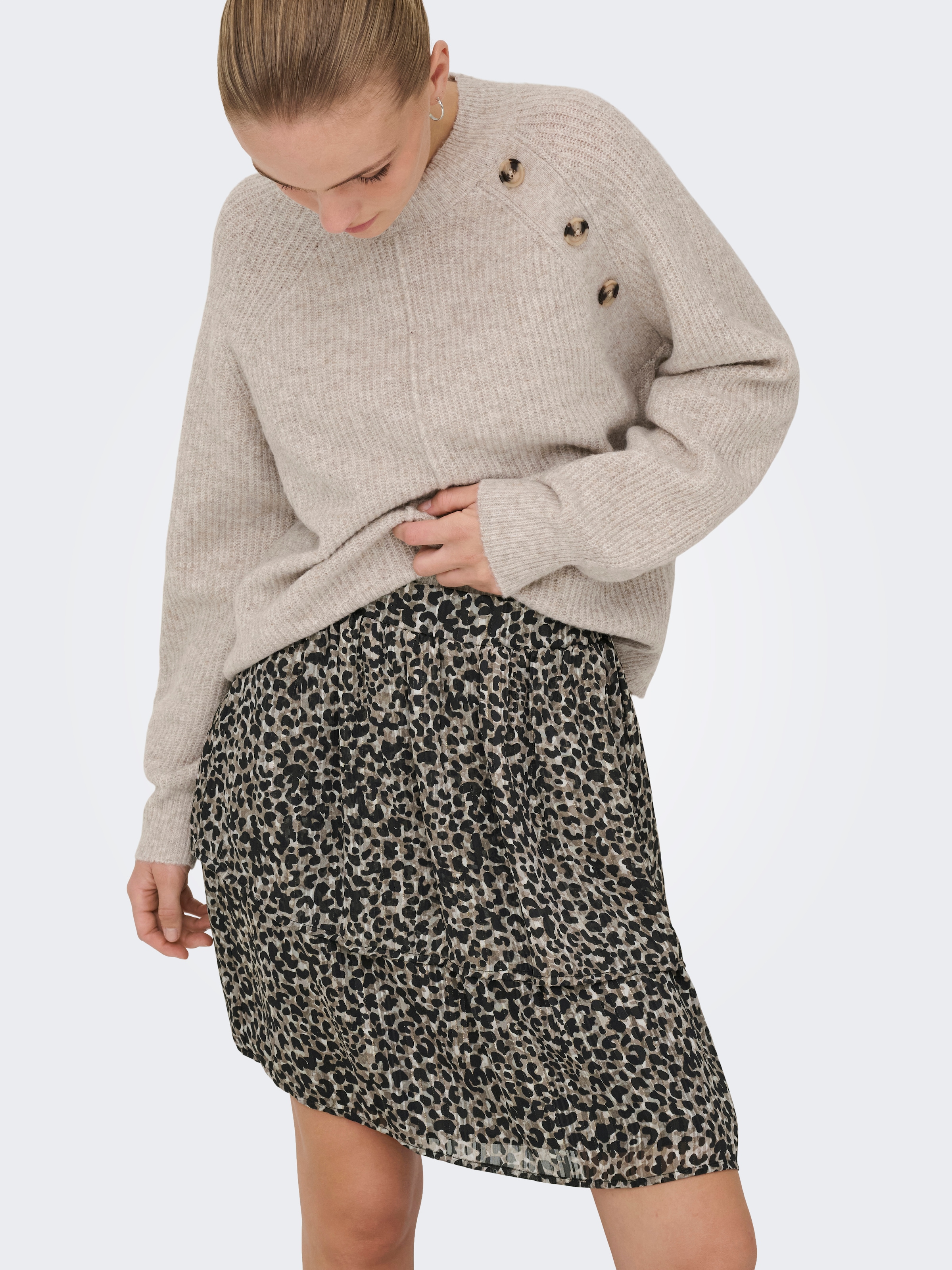 ONLY Midirock »ONLMAVIE LIFE SHORT LOOSE SKIRT WVN«