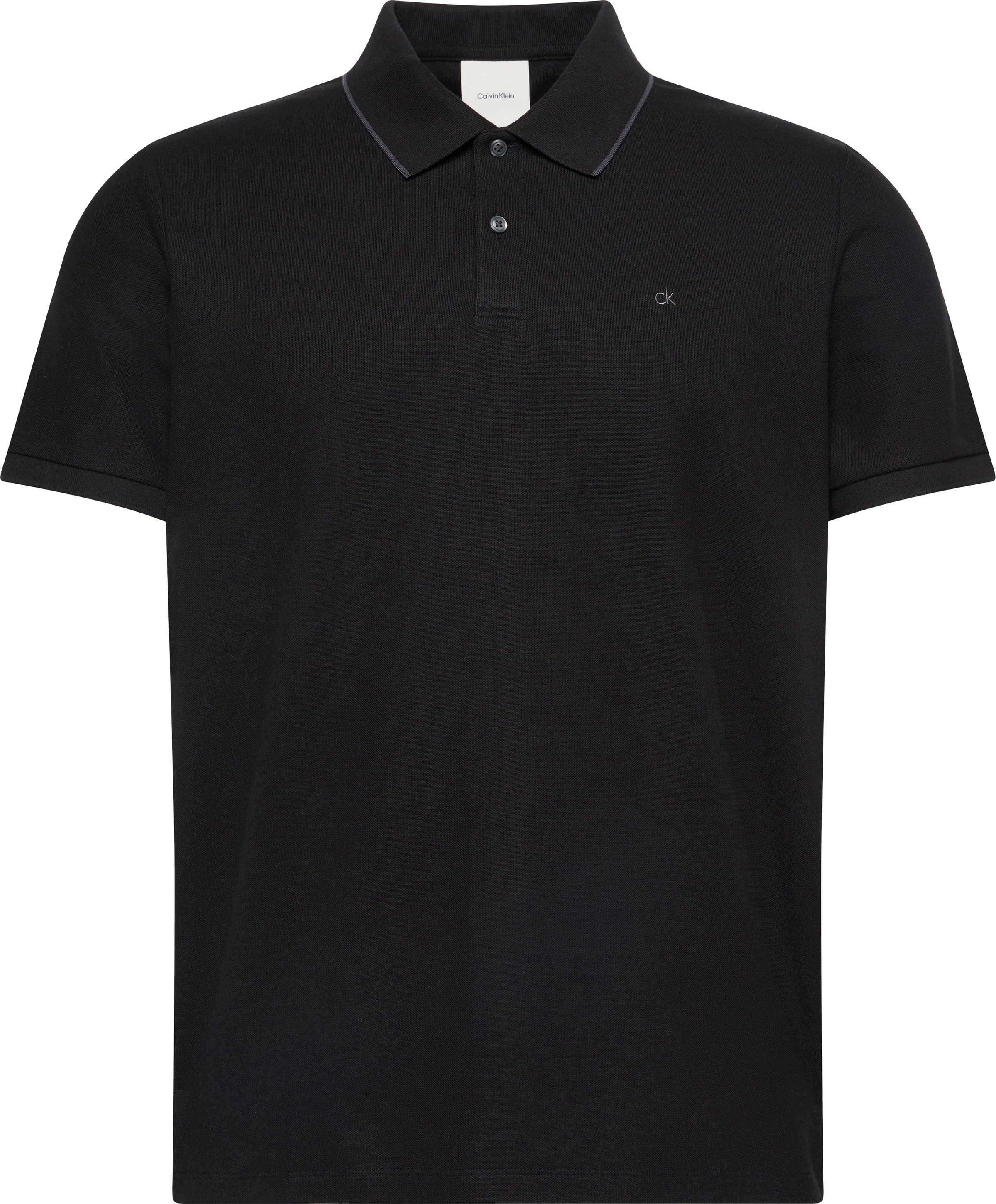Calvin Klein Jeans Polo »SS RFND PQ TPPD CLSS« avec encolure ronde