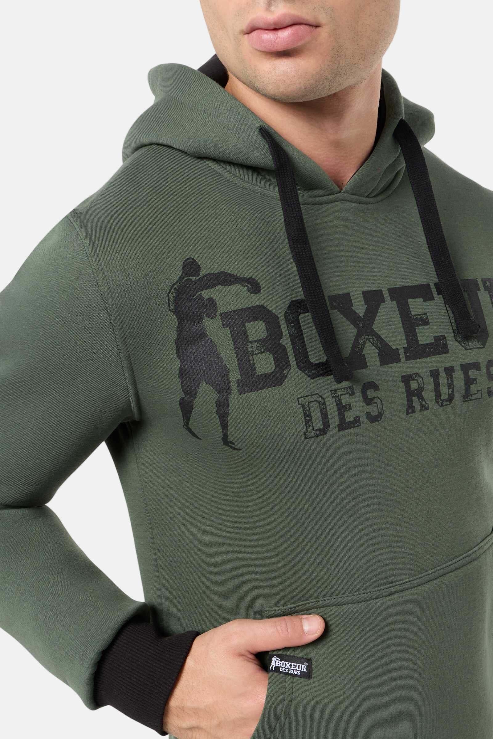 BOXEUR DES RUES Pull à capuche »BOXEUR DES RUES Kapuzenpullover Hooded Sweatshirt«
