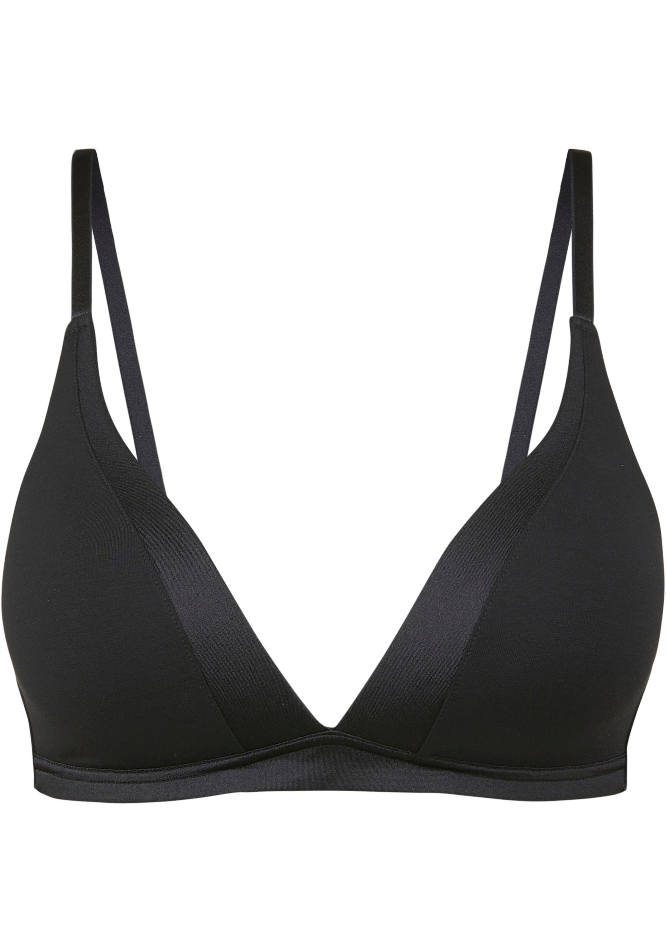 CALIDA Soutien-gorge triangle »Cate« Satinblende, ohne Bügel, Single-Jersey Qualität, elastisch, weich