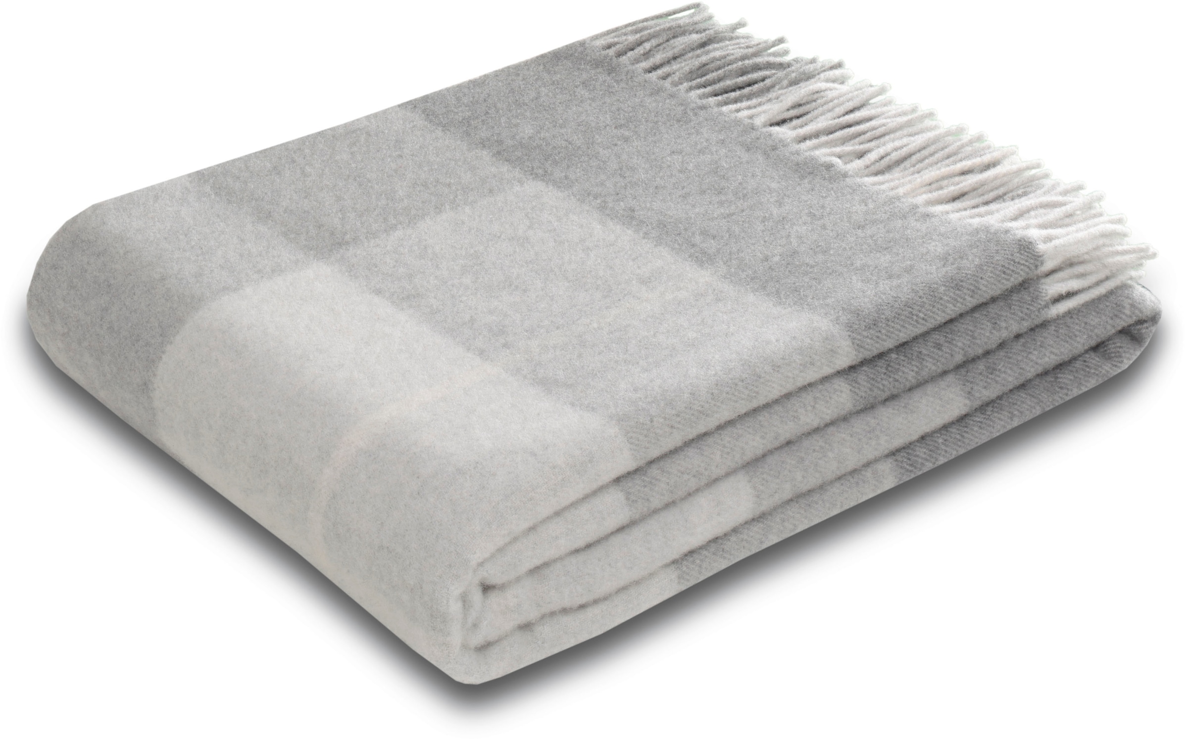 Biederlack Plaid »Britta« im Karo-Look, Kuscheldecke