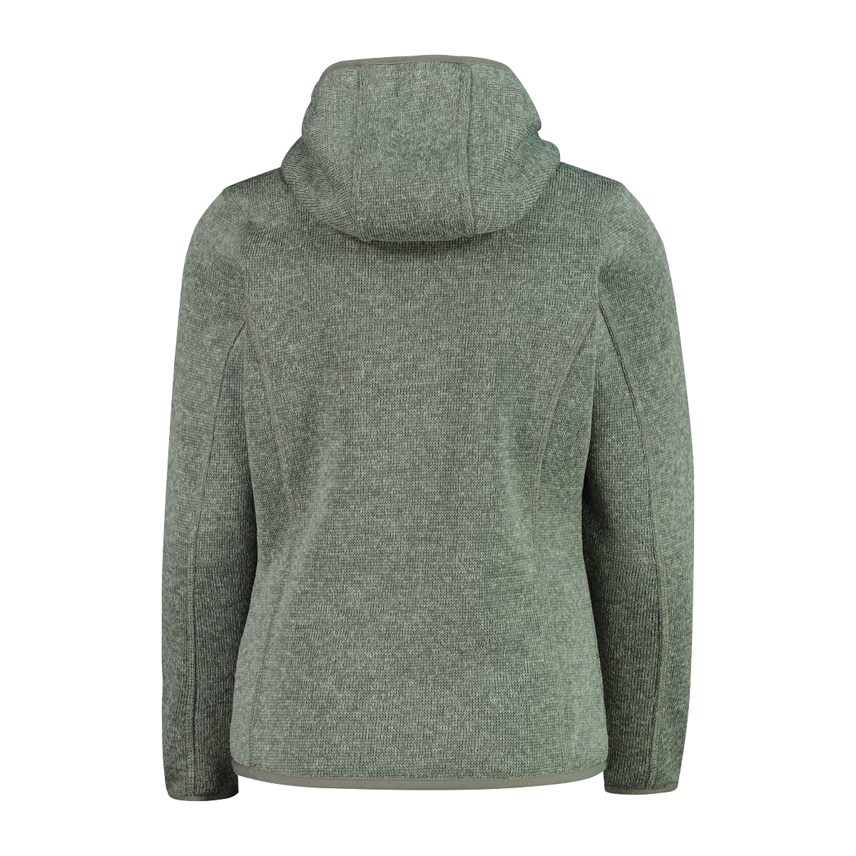 CMP Strickfleecejacke »KID G JACKET FIXED HOOD« mit Kapuze wärmende Strickfleecejacke aus Polyester, mit Kapuze und Kinnschutz