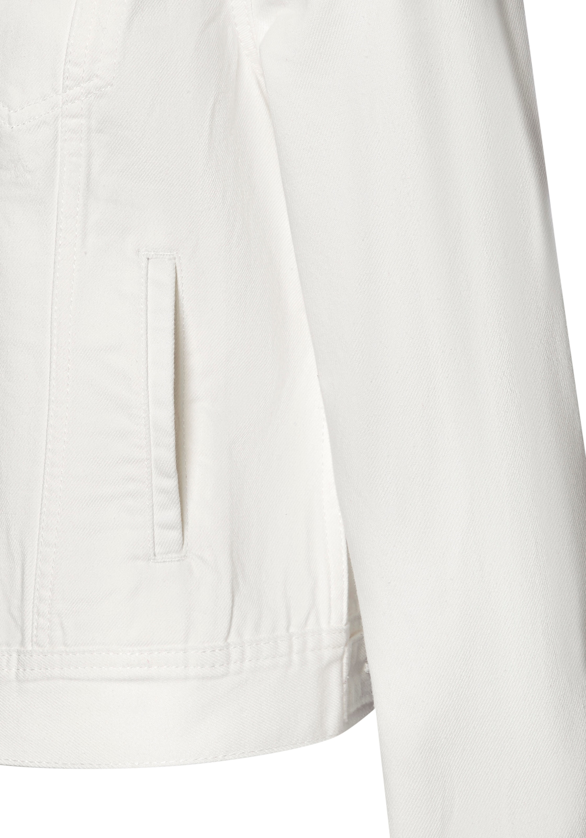 LASCANA Veste en jean mit zwei Pattentaschen, Denimjacke aus Baumwolle, Sommerjacke