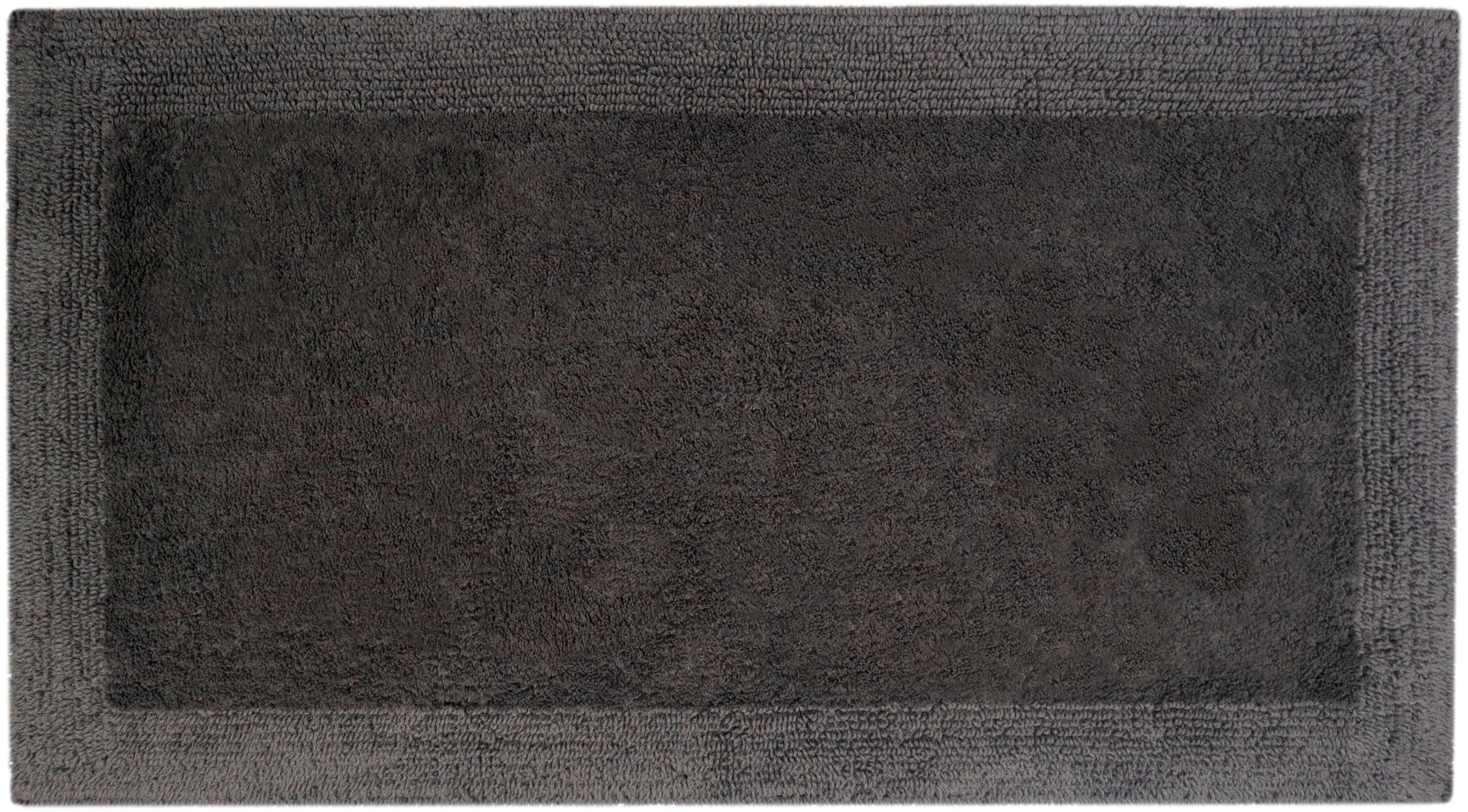 GOODproduct Tapis de bain »Kapra, Badvorleger, Badezimmer Teppich« Höhe 14 mm mit Bordüre, Badteppich, Badematte, Baumwolle