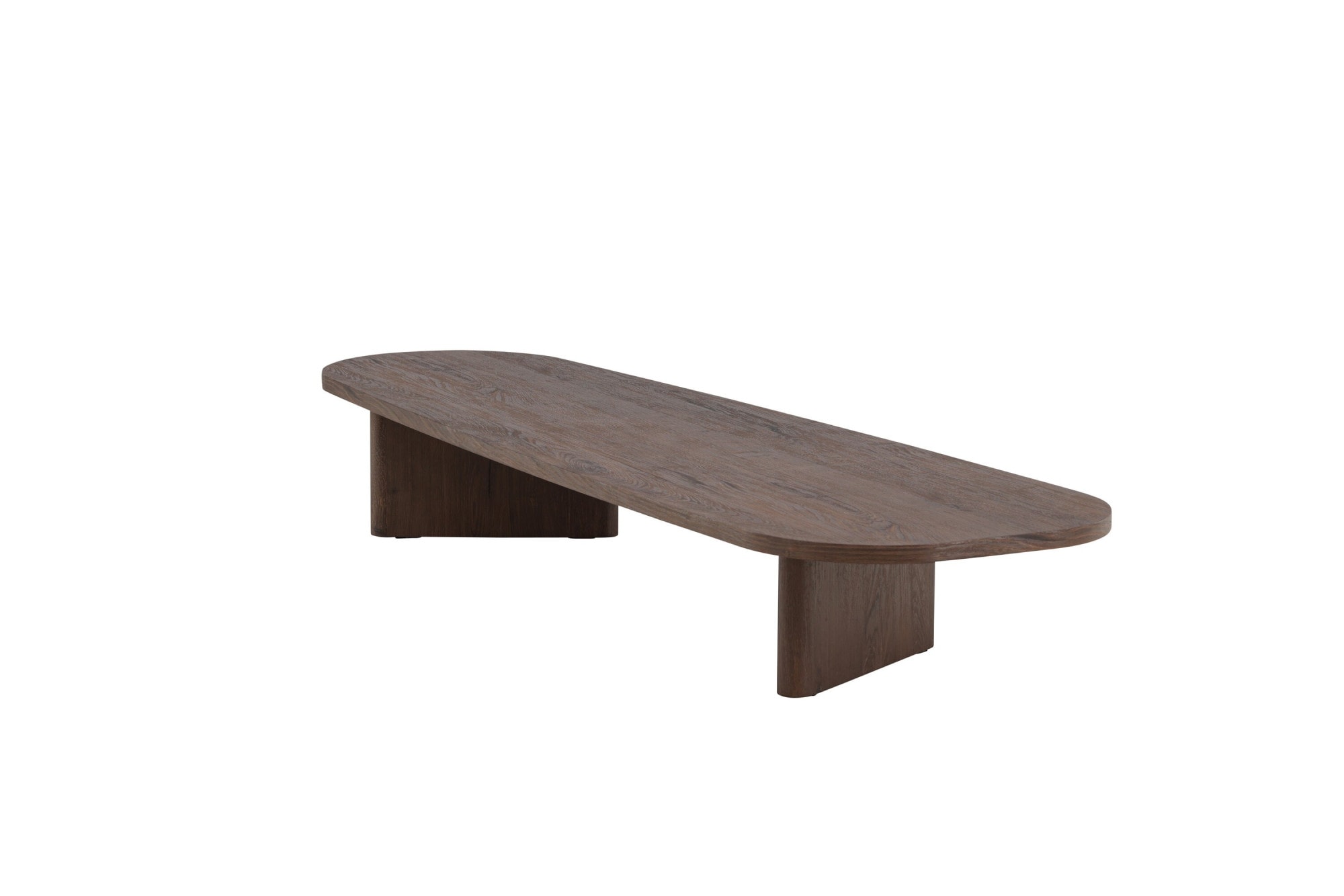Venture Home Table basse »Grönvik, langer schmaler Couchtisch 180 × 55 cm in tiefem Mokka« Table basse, MDF, rectangulaire, basse, allongée, moderne