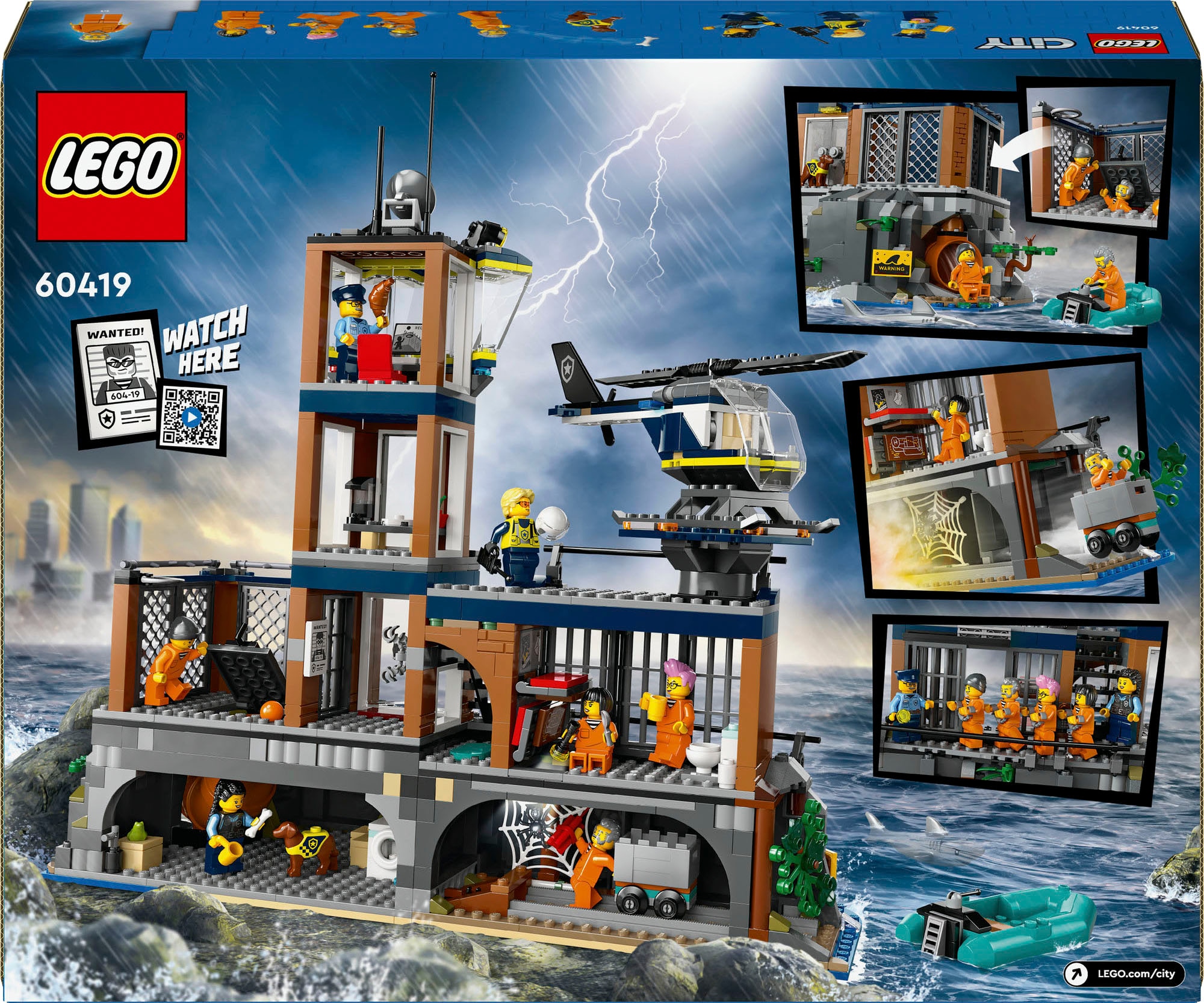 LEGO® Pions de construction »Polizeistation auf der Gefängnisinsel (60419), LEGO City« Made in Europe