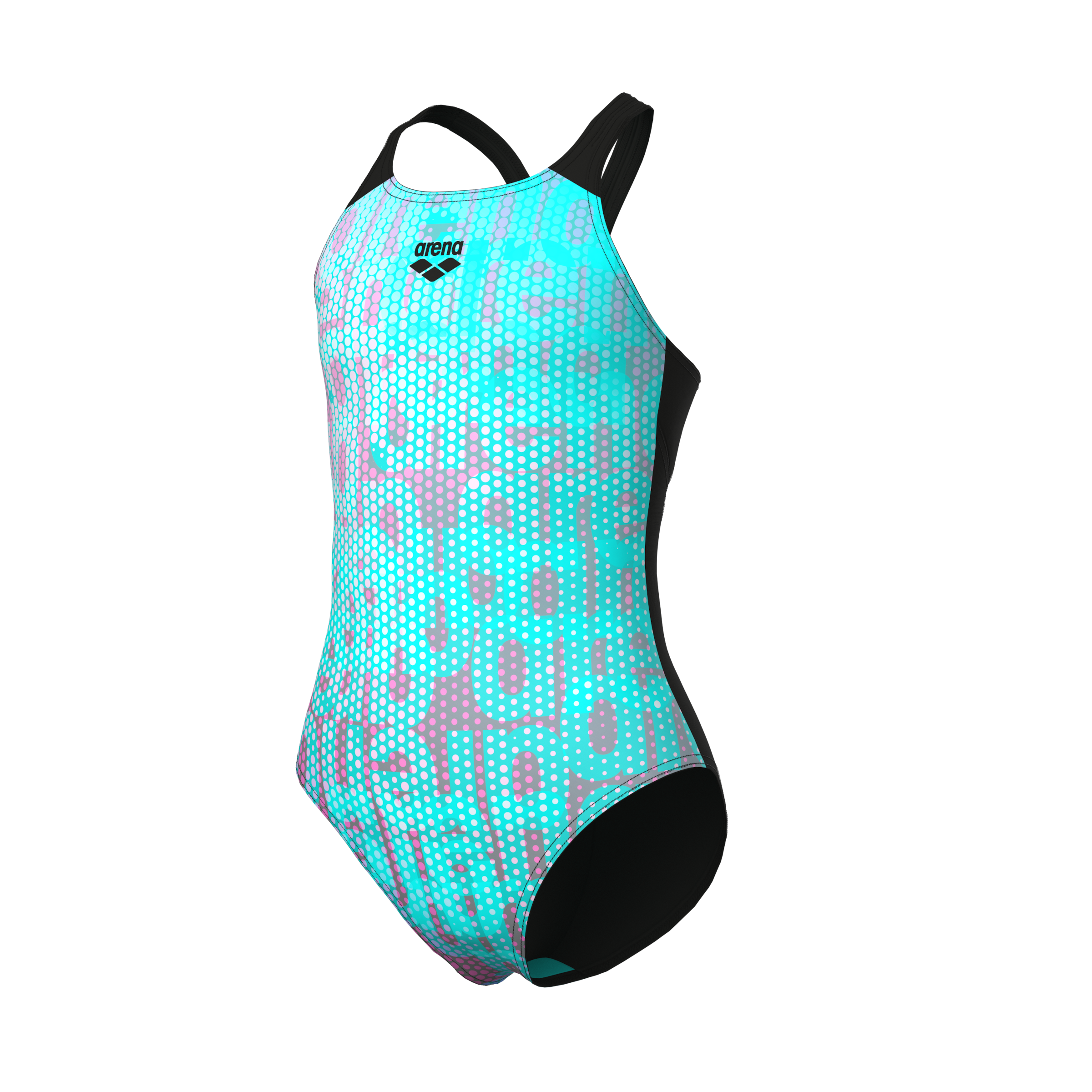 Arena Maillot de bain »G ARENA MULTI COLOURS SWIMSUIT V BACK für Mädchen«