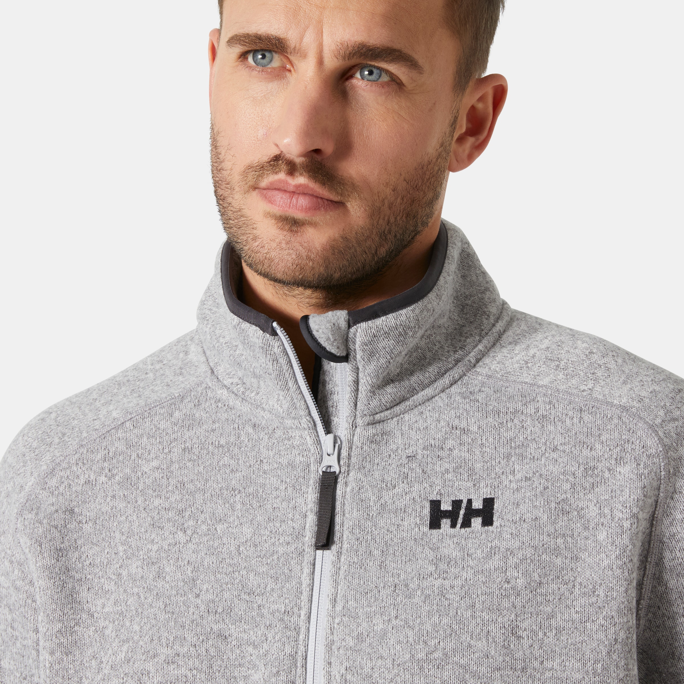 Helly Hansen Strickfleecejacke »VARDE FLEECE JACKET 2.0« für Outdoor- und Streetwear, mit Daumenlöchern, Reissverschlusstaschen