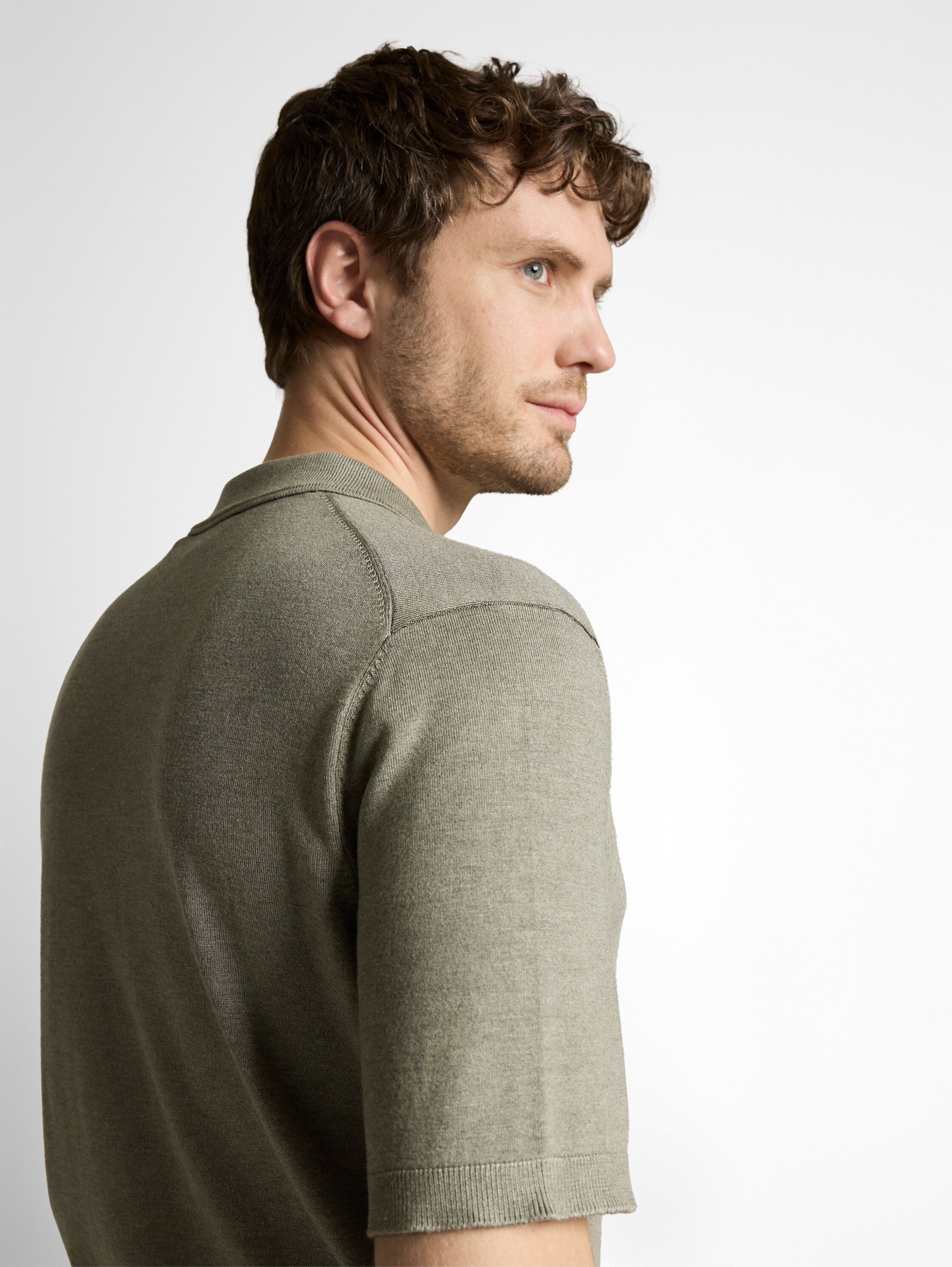 TOM TAILOR Pull en tricot avec bord-côte côtelé